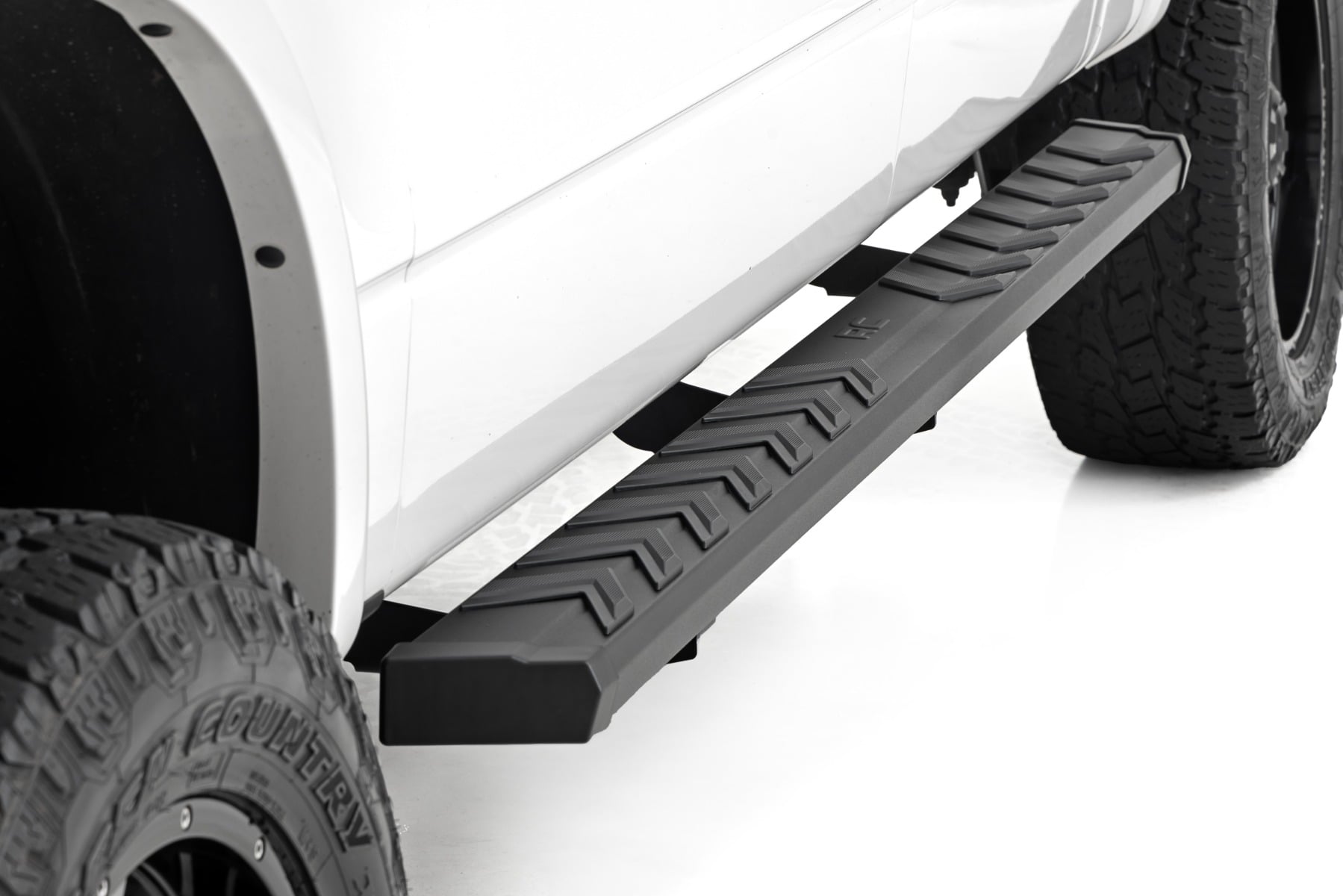 Rough Country BA2 Running Board | Side Step Bars | for Ford F-150 2009-2014 41012A