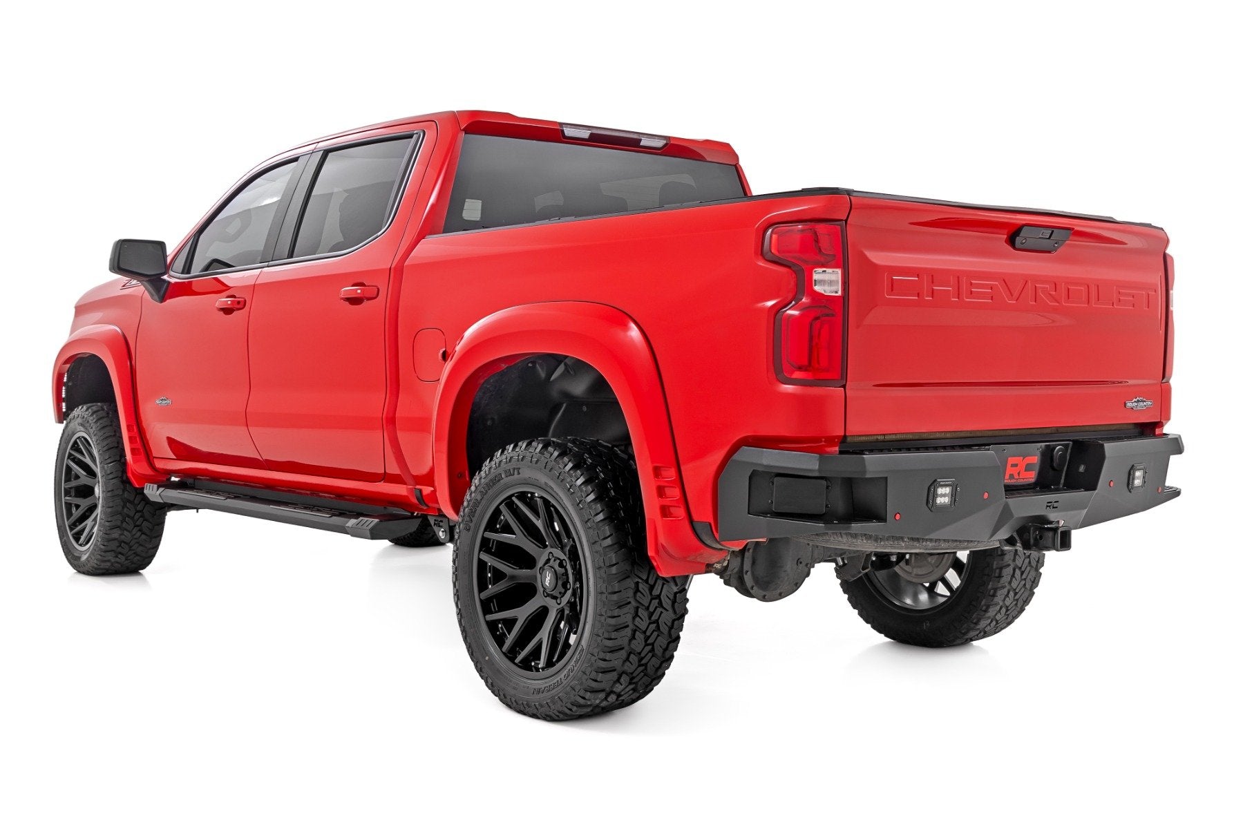 Rough Country HD2 Running Boards Crew Cab Chevy/GMC 1500/2500HD/3500HD 19-24 SRB01900B