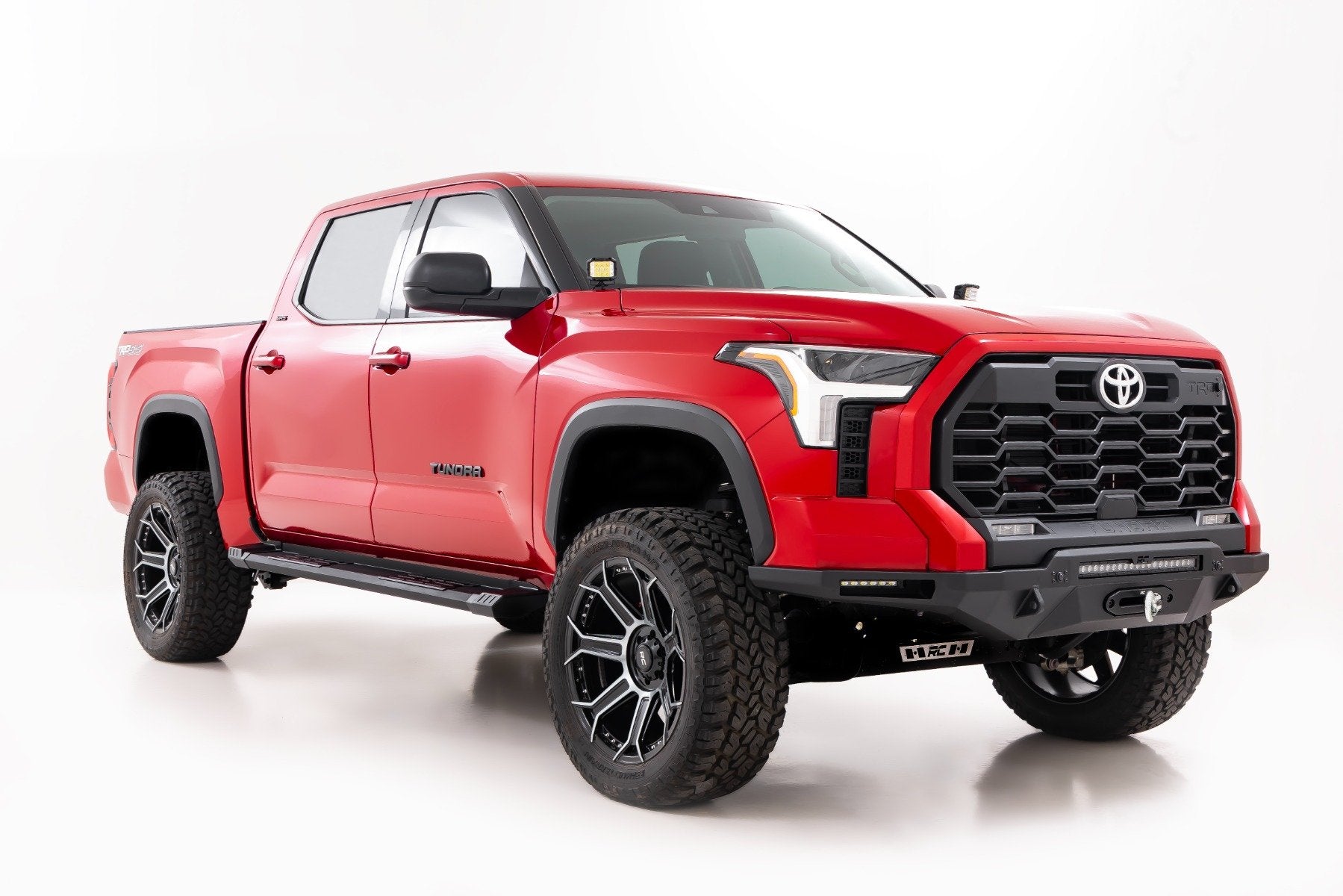 Rough Country HD2 Running Boards CrewMax Toyota Tundra 2022-2024 SRB072291A