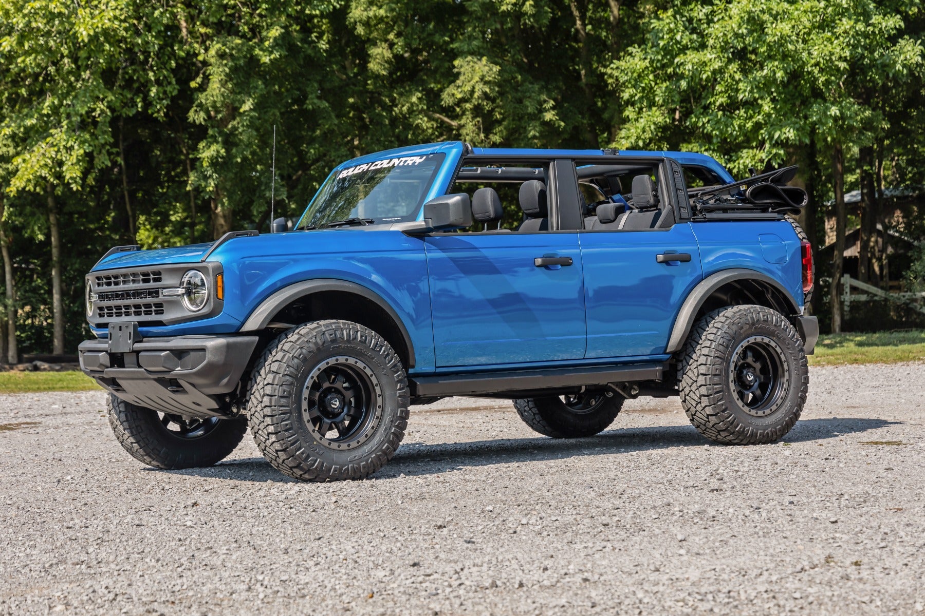 Rough Country 2" Lift Kit Lifted Struts For Ford Bronco 4wd 2021-2025 591141