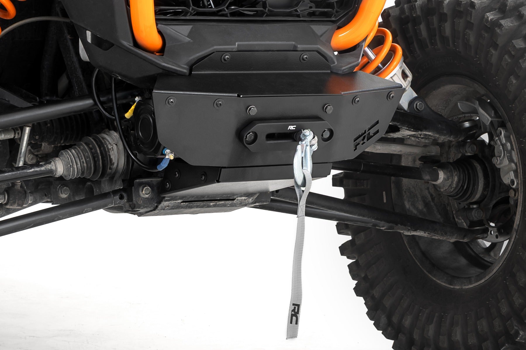 Rough Country Winch Mount | Front | RS4500S | Polaris RZR XP1000-4 (2024) 93205