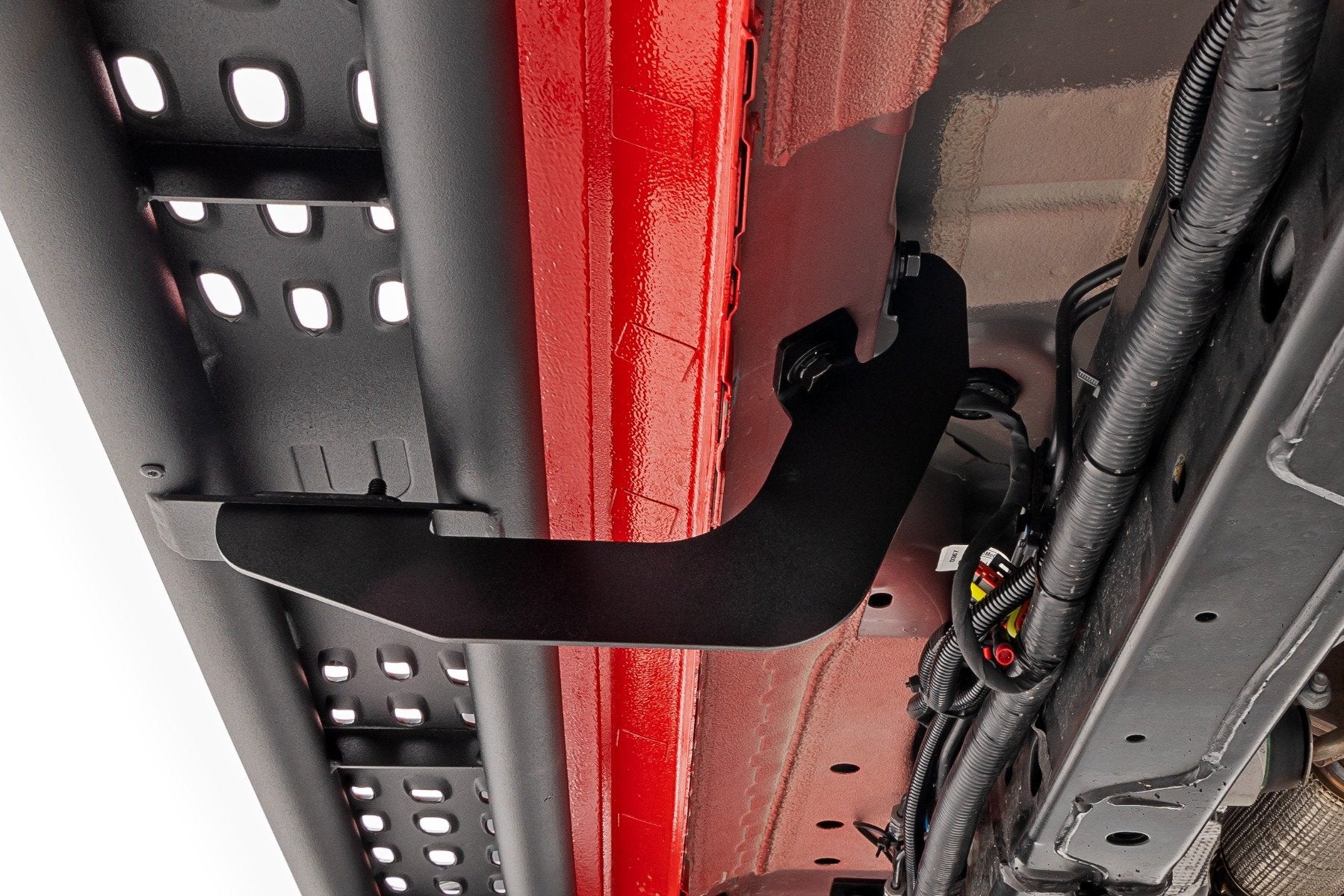 Rough Country OV2 Running Boards Side Step Bars 4DR Ford Bronco 21-24 14007