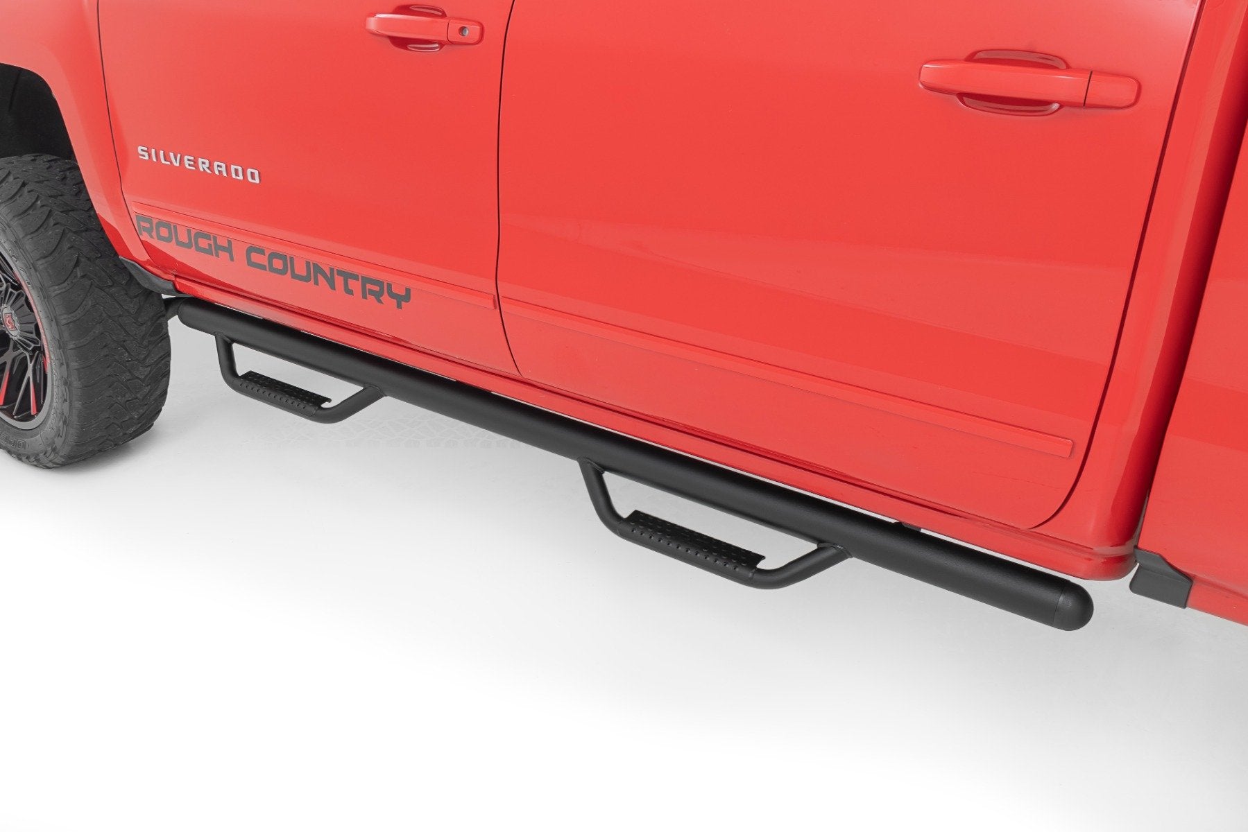 Rough Country Nerf Steps Cab Length Crew Cab Chevy/GMC 1500 14-18 & Classic RCC1489CCB