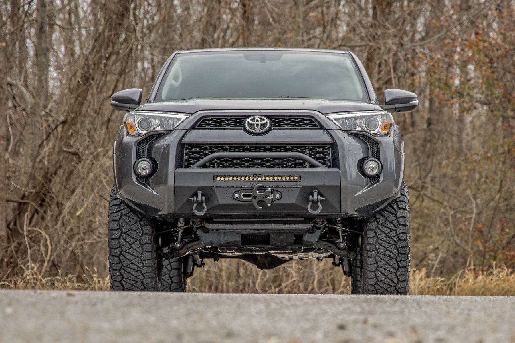 Rough Country 3" Lift Kit Upper Arms RR Coils N3 Struts for Toyota 4Runner 10-23 76632RED