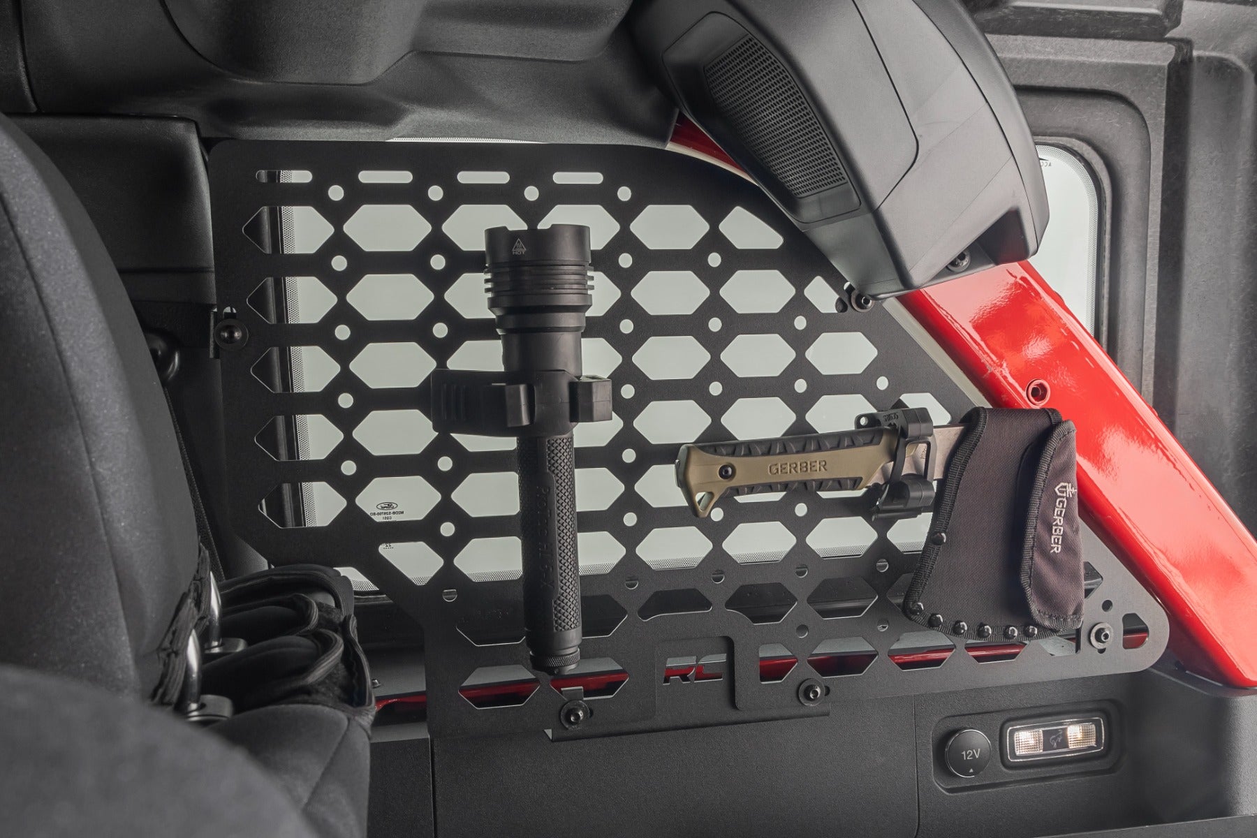 Rough Country Molle Panel Kit Side Window 4 Door Ford Bronco 4WD 21-23 51129
