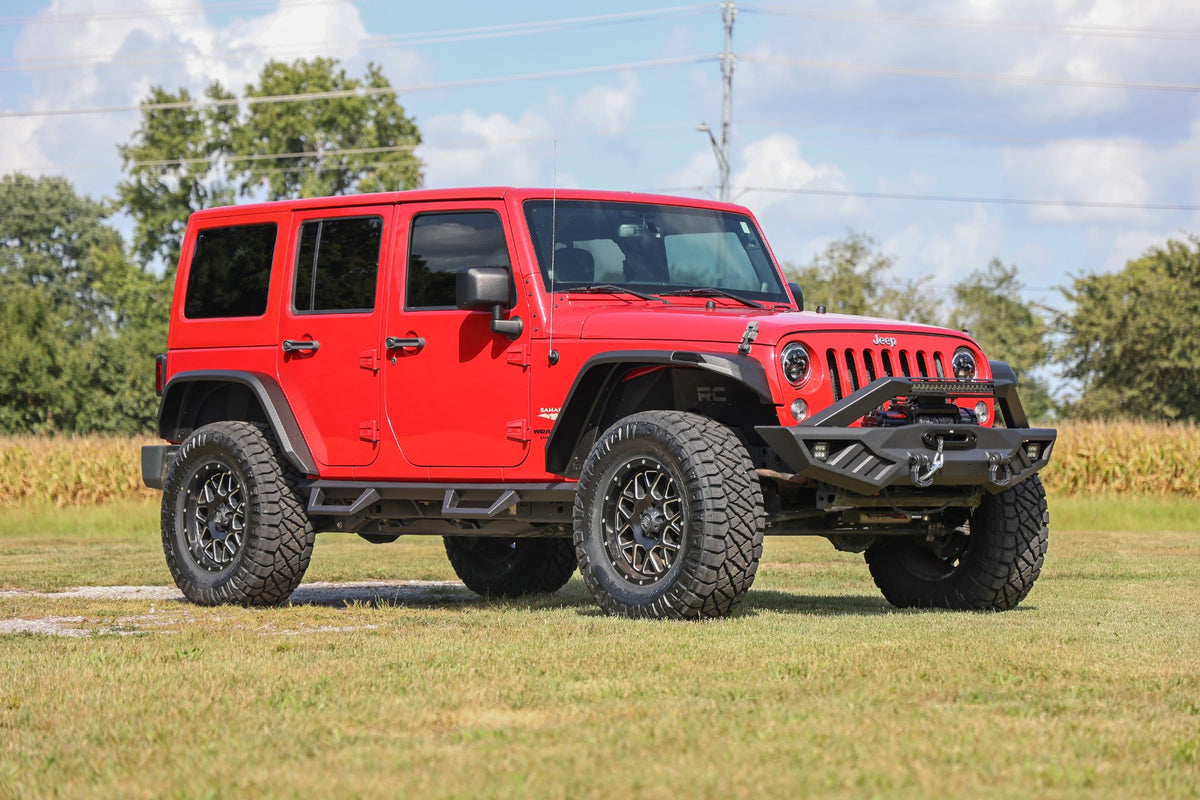 Rough Country High Clearance LED Fender Flare Kit for Jeep Wrangler JK 07-18 99037