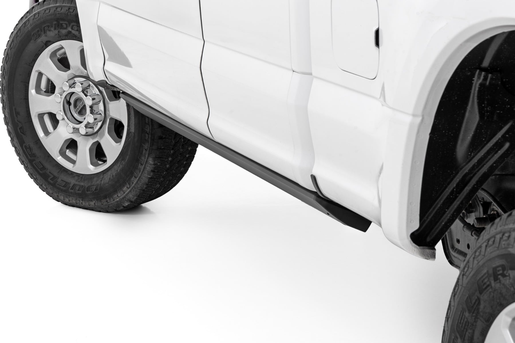 Rough Country Power Running Boards HT-Series Super Cab for F-150/Lightning 15-26 ESR71525