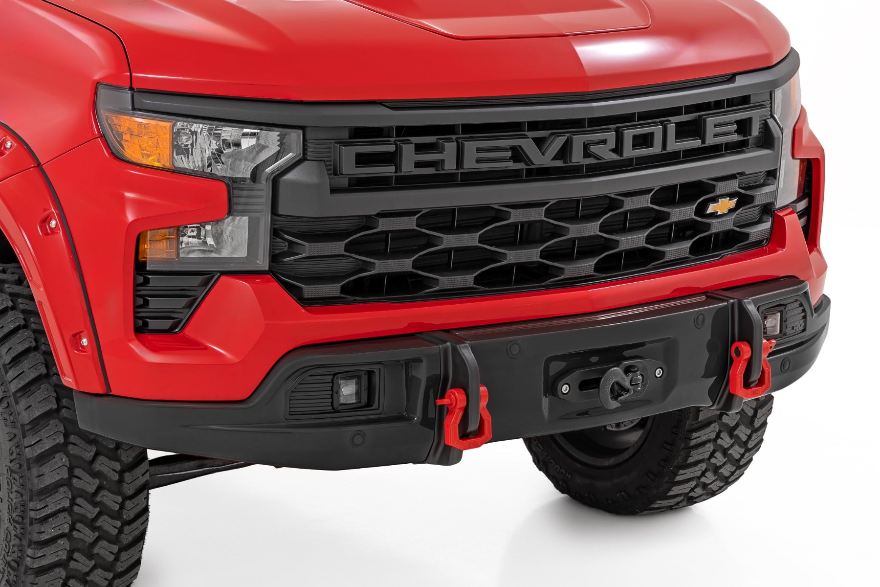 Rough Country Front FXS Bumper | 12000S | Chevy Silverado 1500 2WD/4WD (2023-2026) 13007