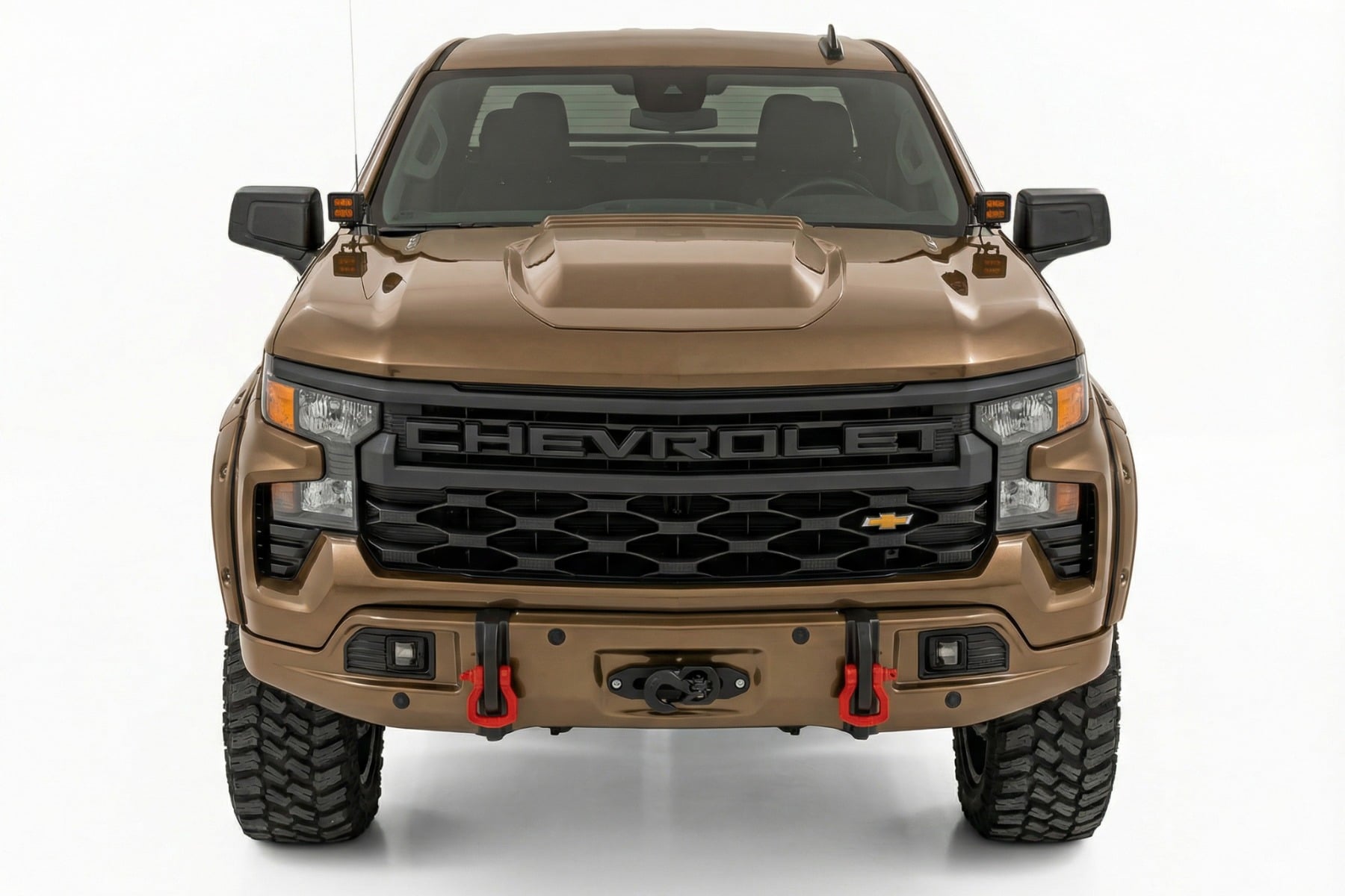 Rough Country Front FXS Bumper 12000S GXN Harvest Bronze Silverado 1500 23-26 13007-GXN