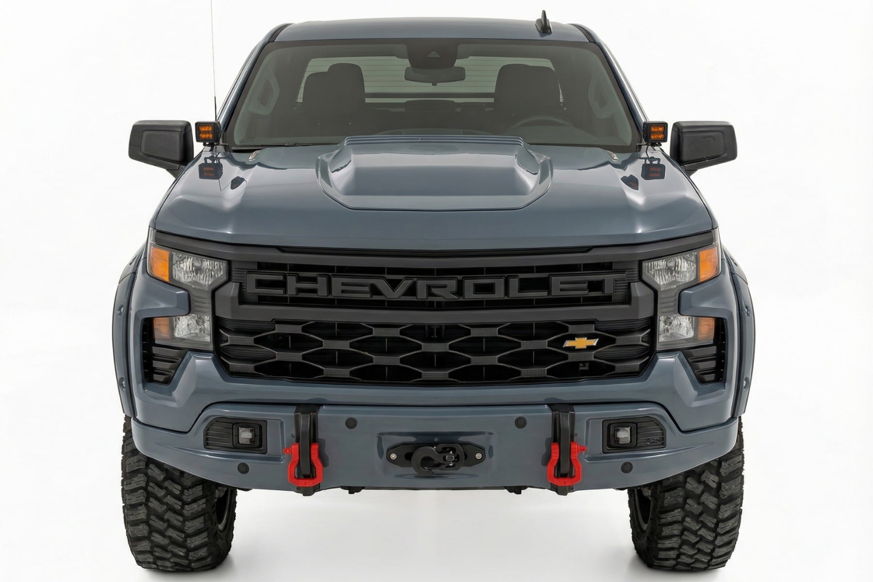 Rough Country Front FXS Bumper 12000S GNO Slate Gray Chevy Silverado 1500 23-26 13007-GNO