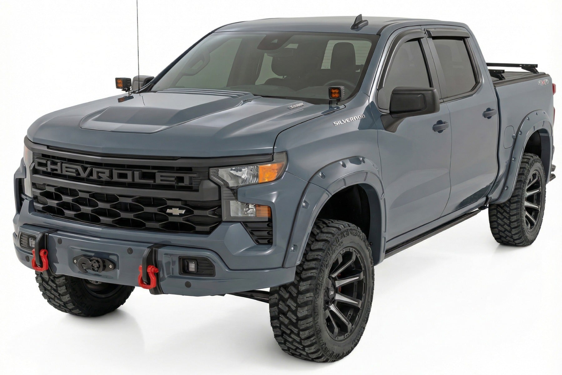 Rough Country Front FXS Bumper 12000S GNO Slate Gray Chevy Silverado 1500 23-26 13007-GNO