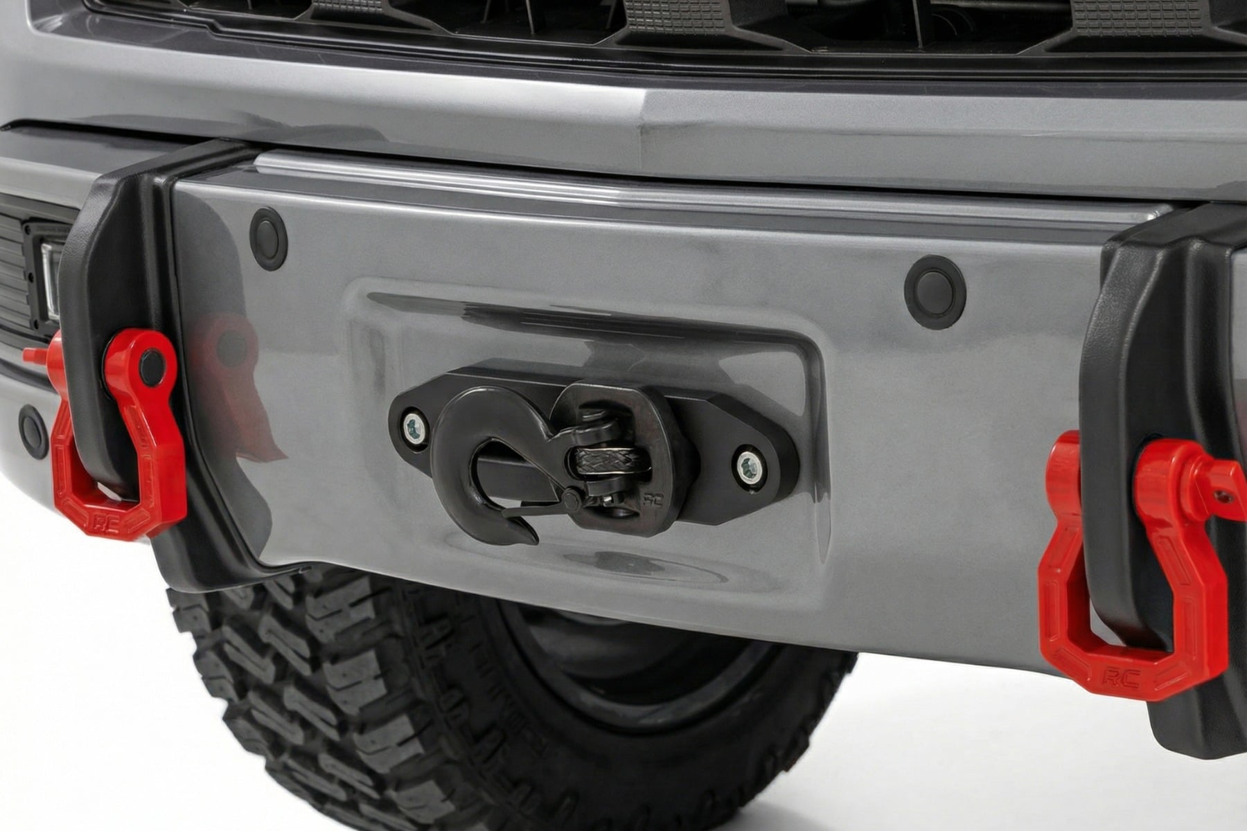 Rough Country FXS Bumper 12000S GXD Sterling Grey Metallic Silverado 1500 23-26 13007-GXD