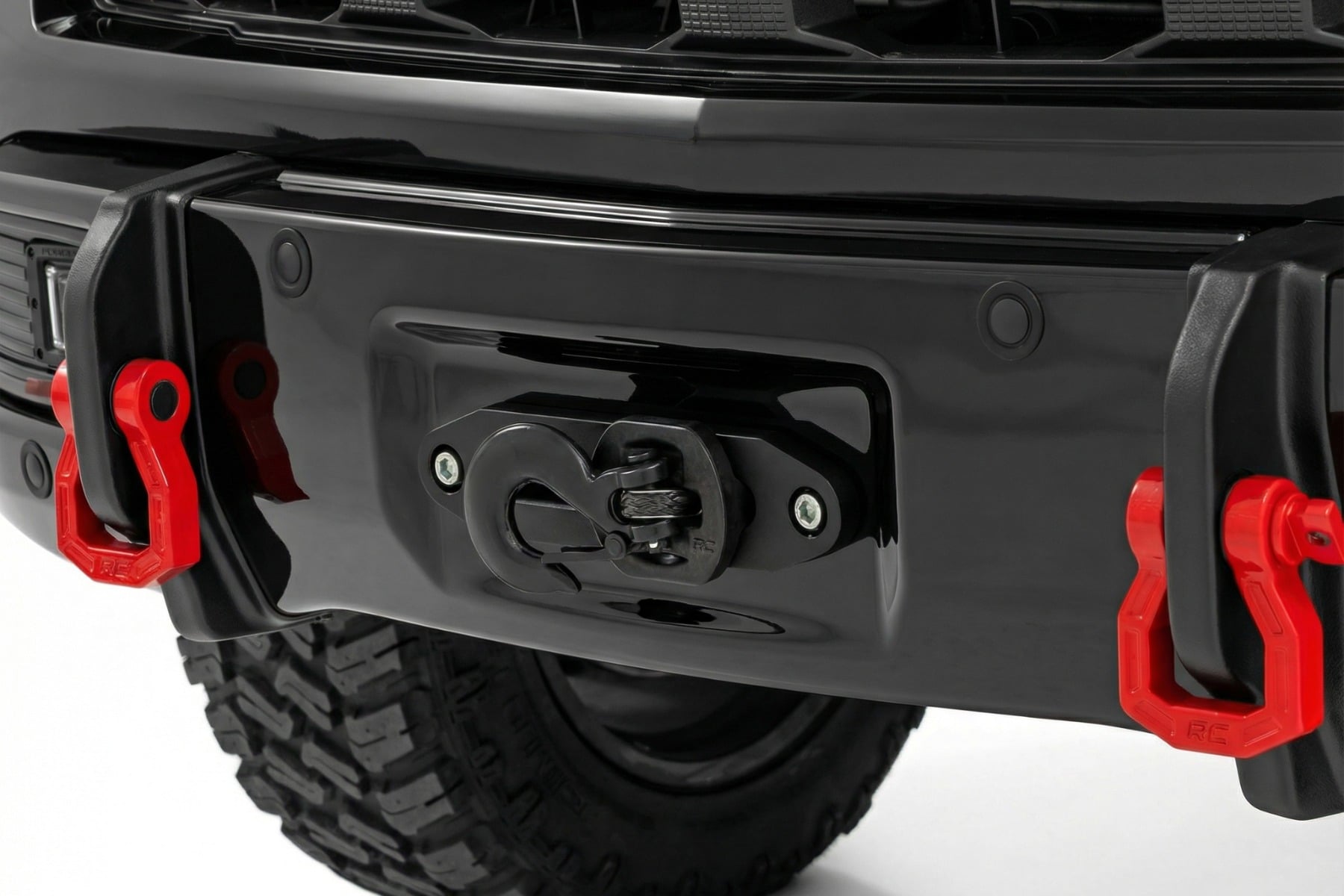 Rough Country Front FXS Bumper 12000S GBA Black Chevy Silverado 1500 23-26 13007-GBA