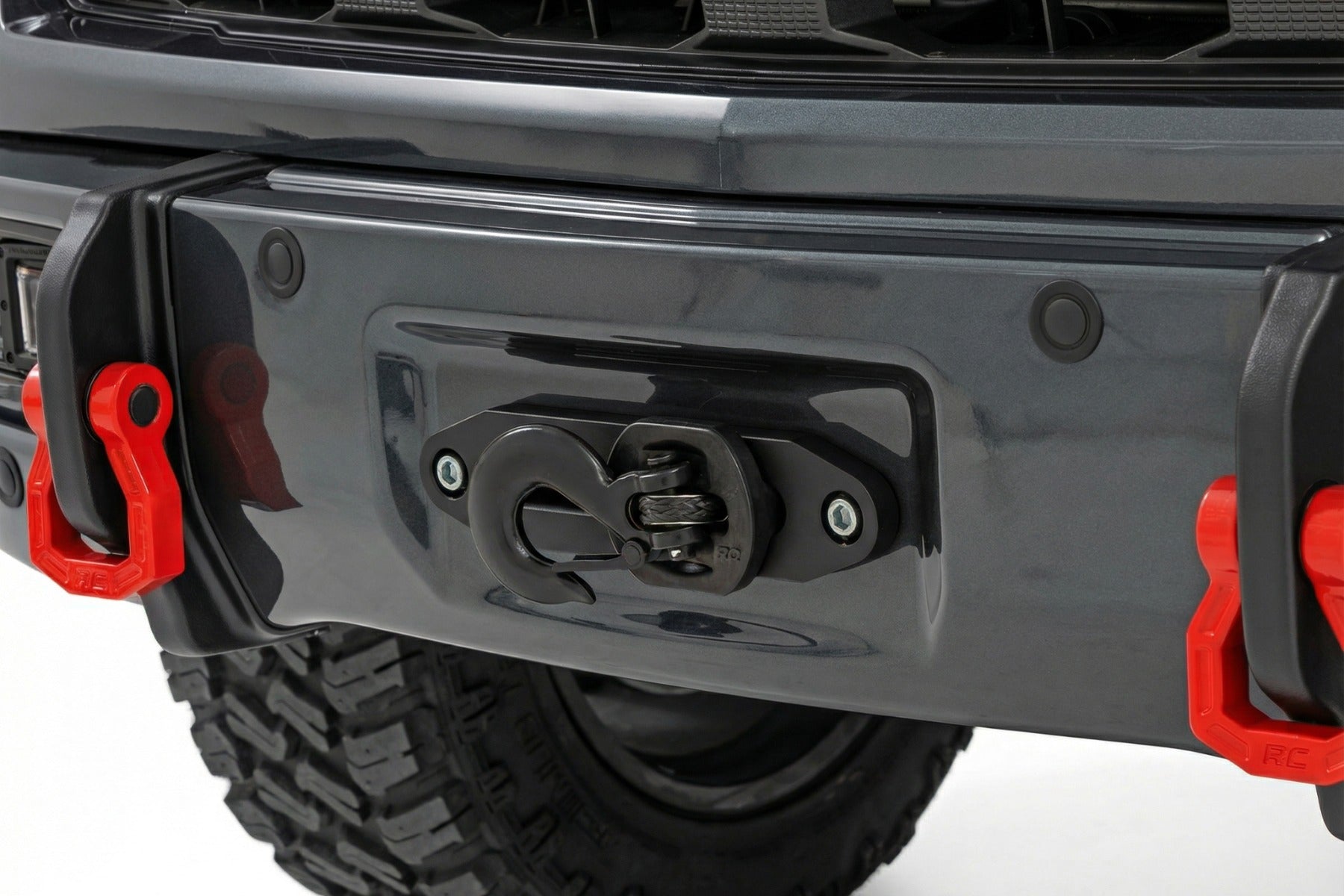 Rough Country Front FXS Bumper 12000S G6M Dark Ash Chevy Silverado 1500 23-26 13007-G6M