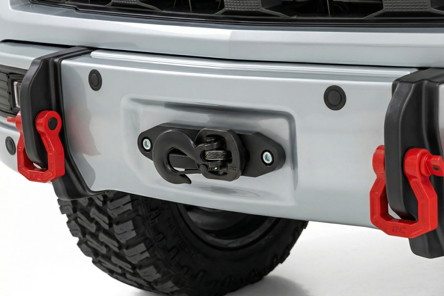 Rough Country FXS Bumper 12000S GAN Silver Ice Metallic Silverado 1500 23-26 13007-GAN