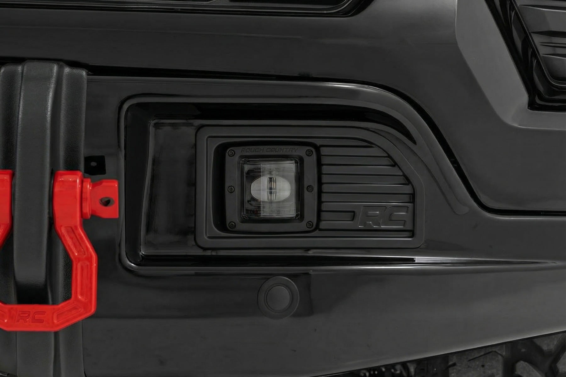 Rough Country Front FXS Bumper 12000S GBA Black Chevy Silverado 1500 23-26 13007-GBA