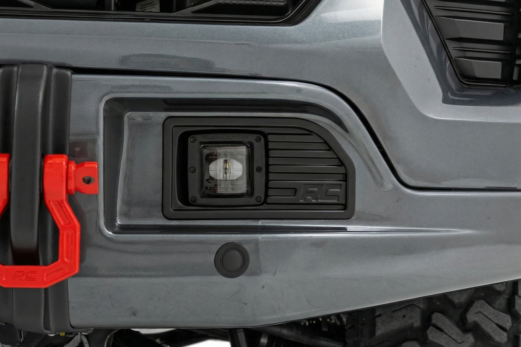 Rough Country Front FXS Bumper 12000S G6M Dark Ash Chevy Silverado 1500 23-26 13007-G6M