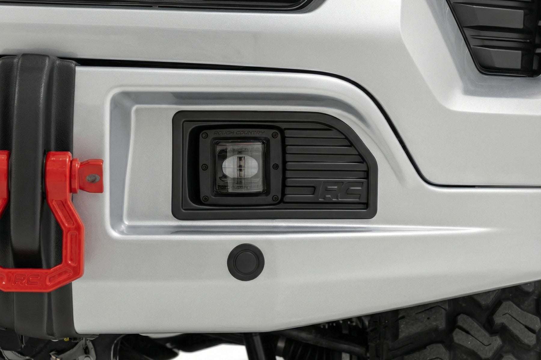 Rough Country FXS Bumper 12000S GAN Silver Ice Metallic Silverado 1500 23-26 13007-GAN
