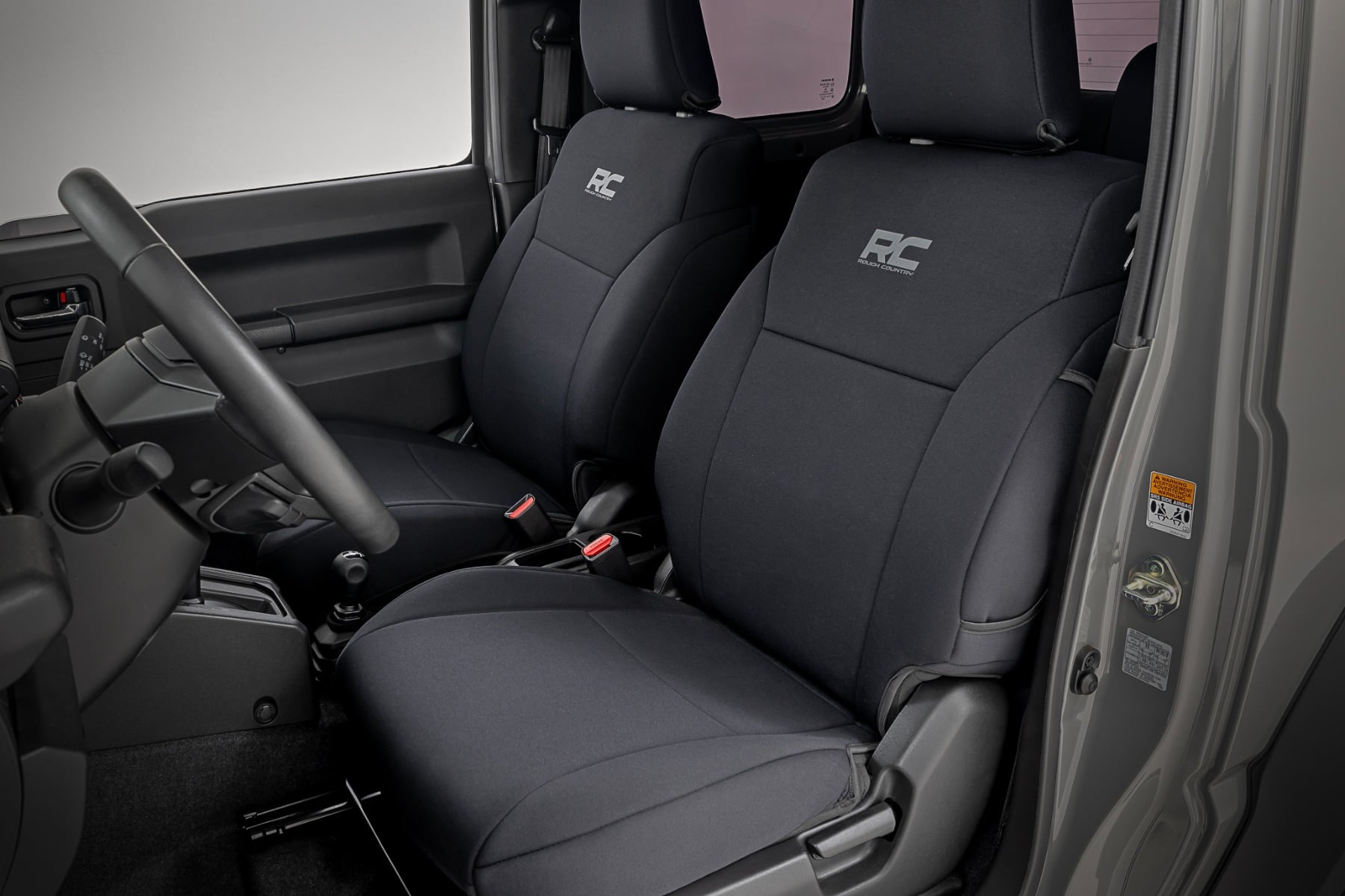 Rough Country Seat Covers | Front & Rear | for Suzuki Jimny (2-Door) 2018-2025 91072