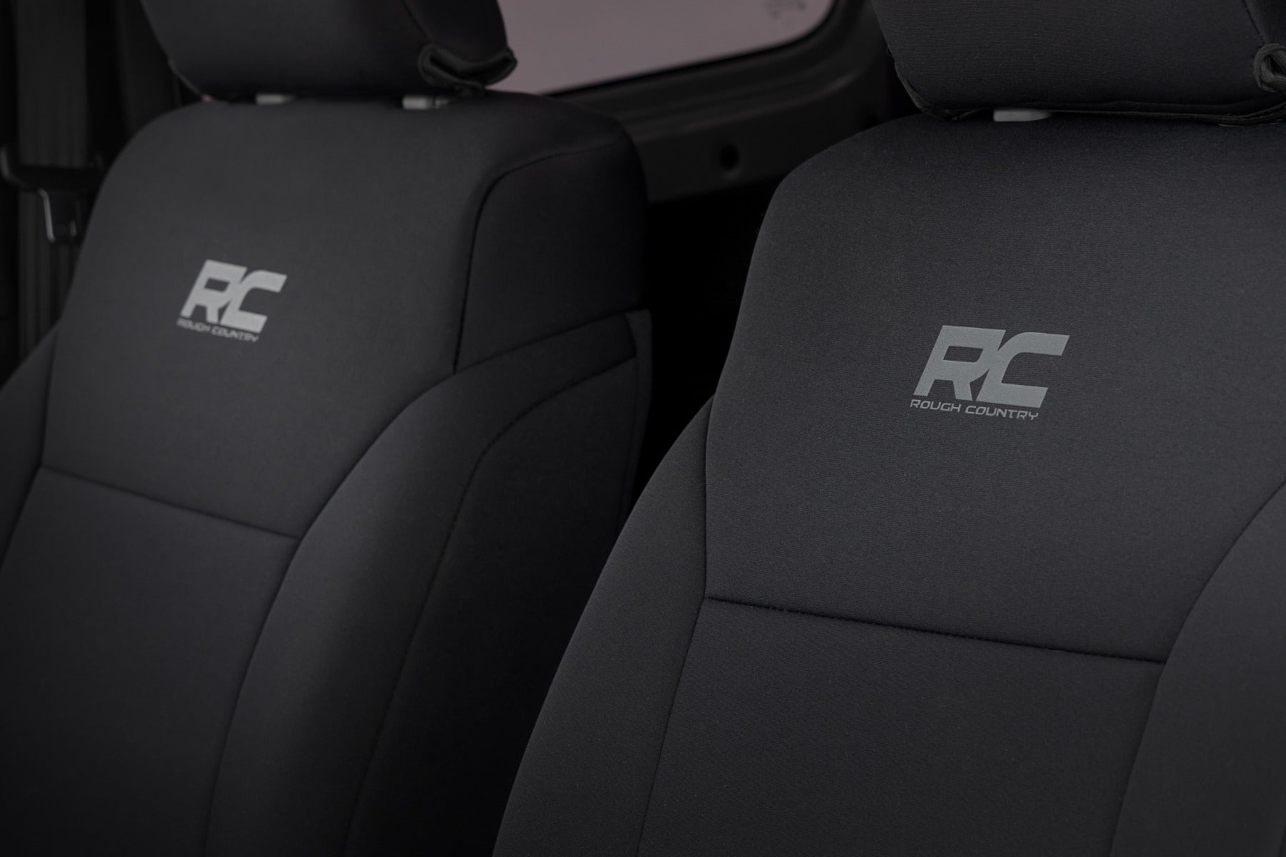 Rough Country Seat Covers | Front & Rear | Suzuki Jimny (4-Door) (2018-2025) 91073