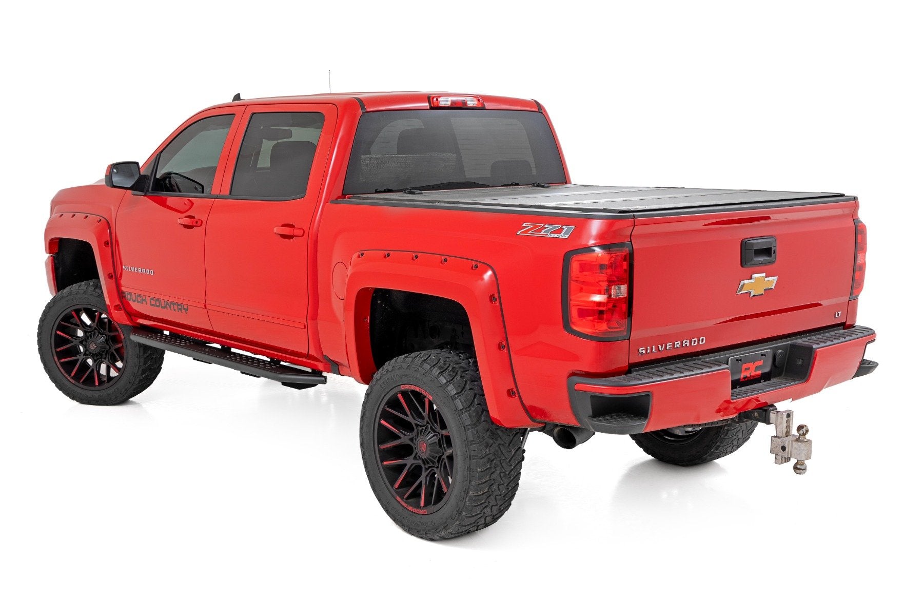 Rough Country OV2 Running Board Side Step Crew Cab GM 1500 07-18 2500/3500 14010