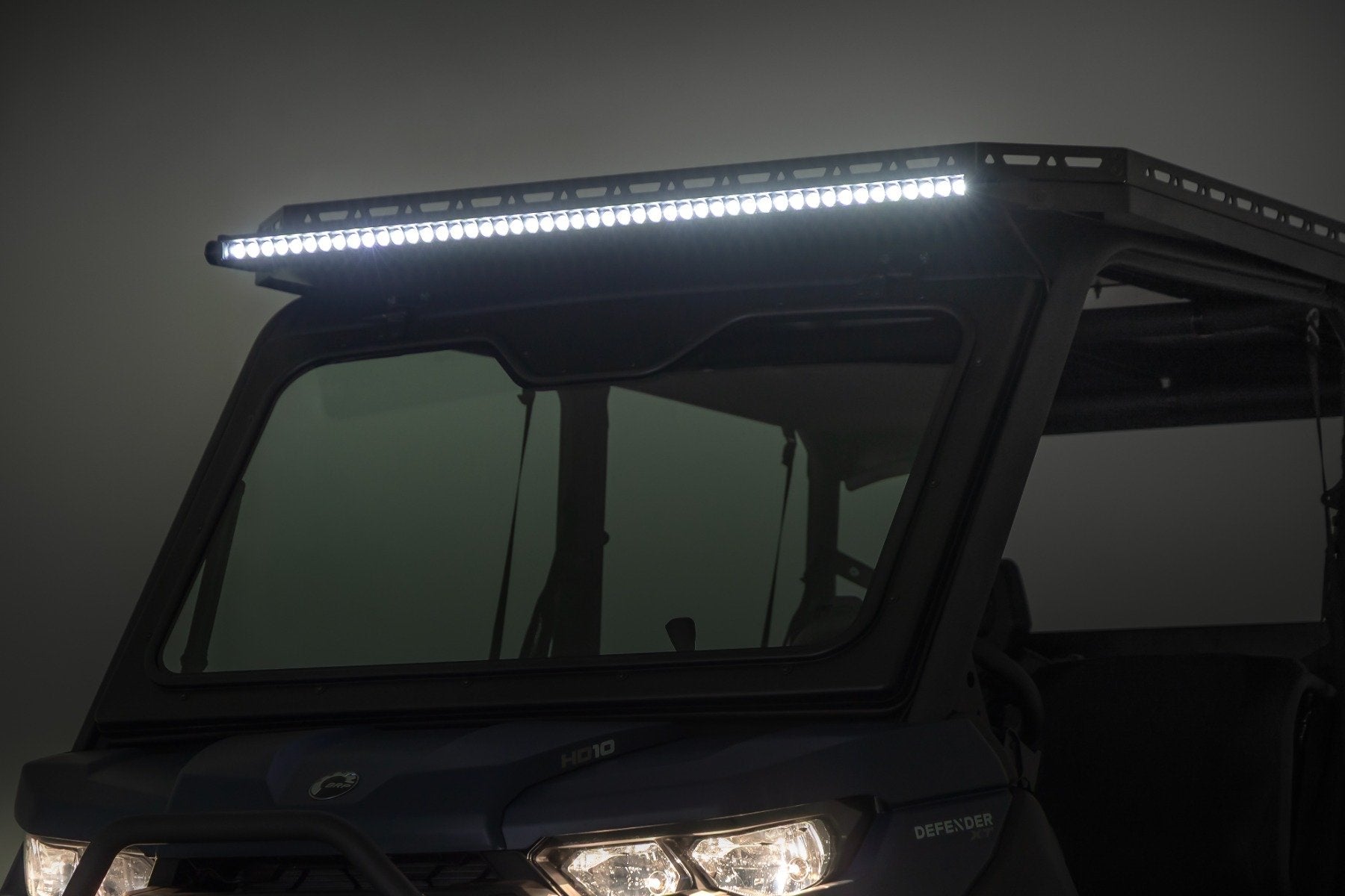 Rough Country LED Light | Deck Roof | 50" Spectrum Single Row | Can-Am Defender MAX HD10