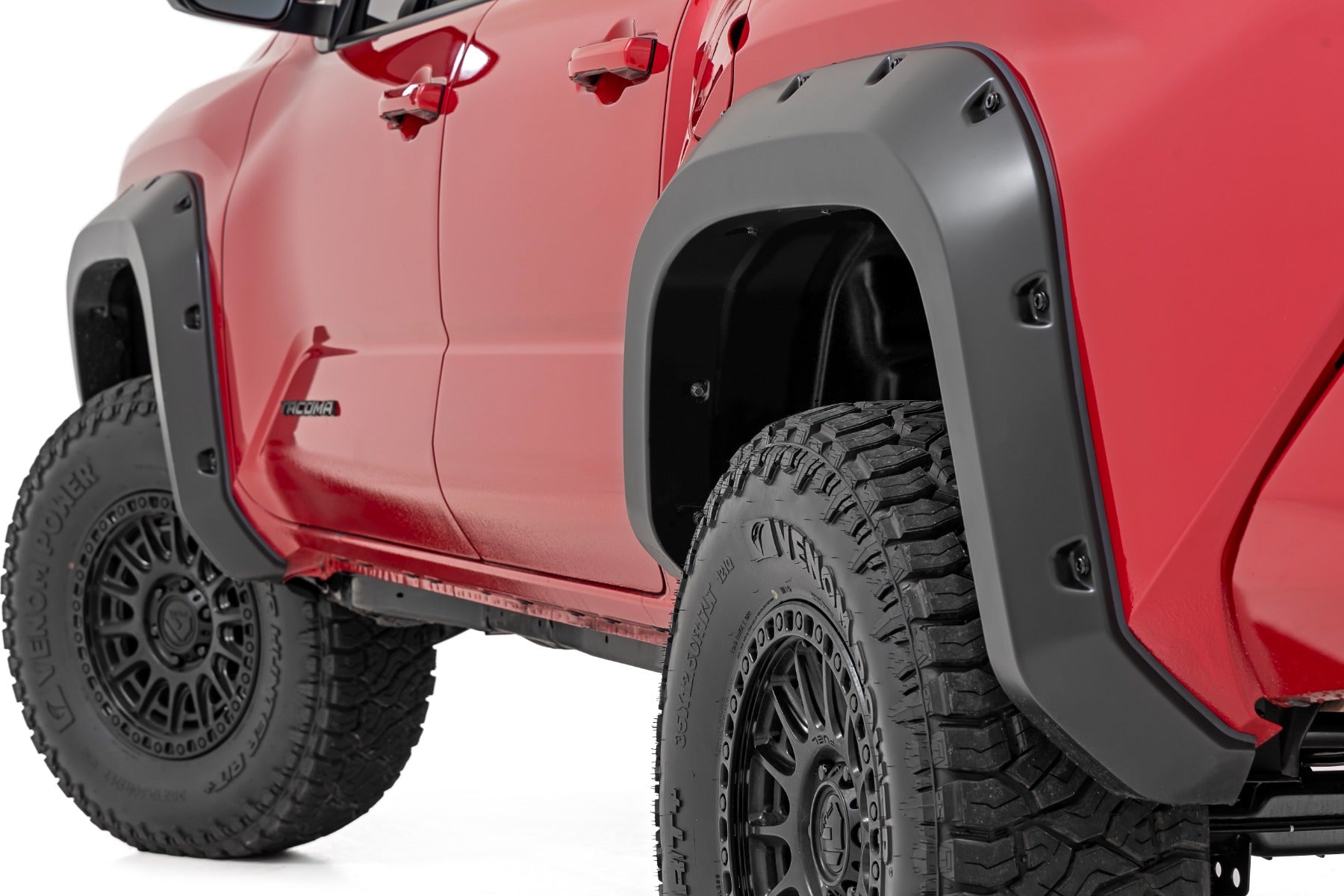 Rough Country Pocket Fender Flares 8X0 Heritage Blue for Toyota Tacoma 24-26 F-T12421-8X0
