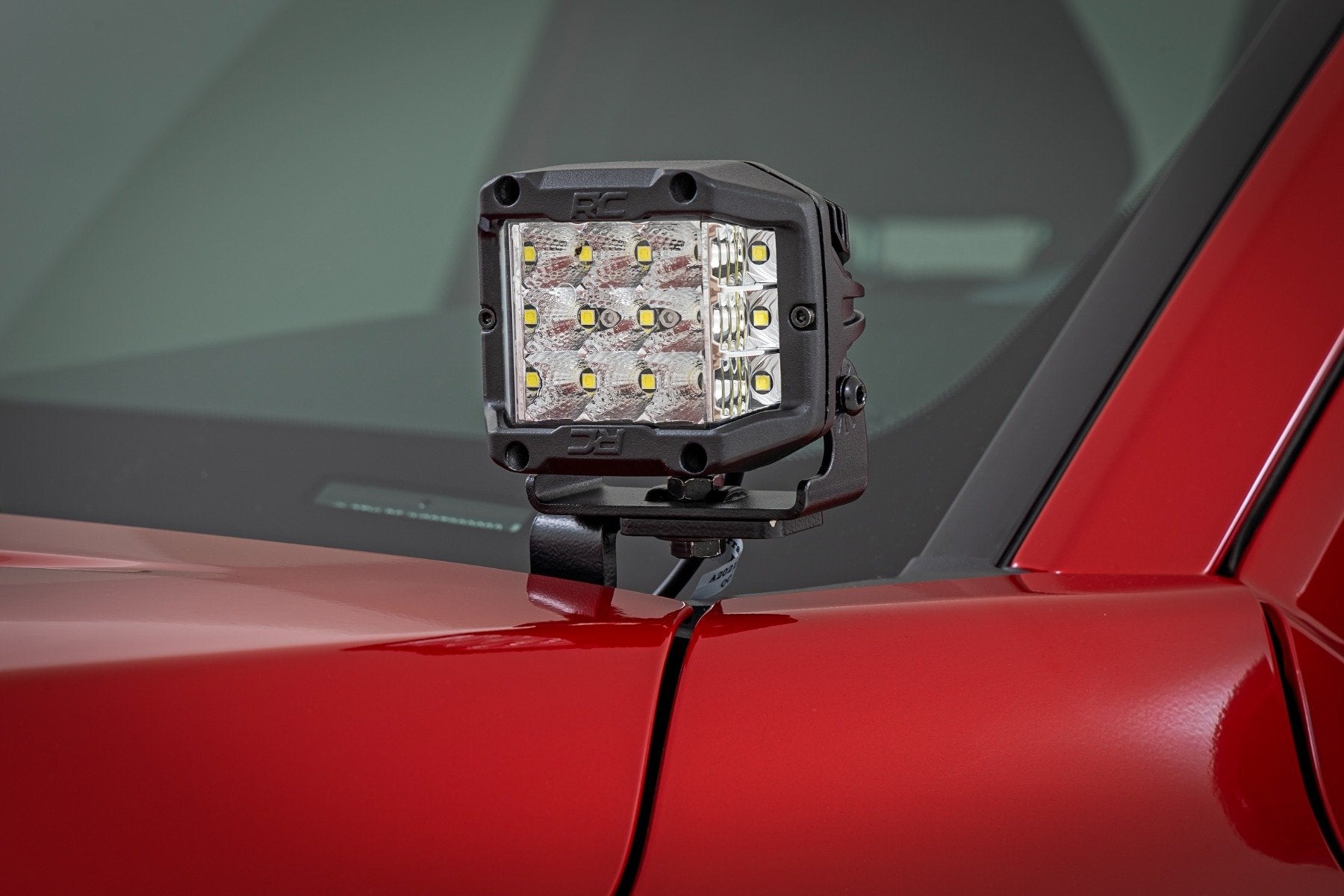 Rough Country LED Light Kit Ditch Mount 3" OSRAM Wide Toyota Tacoma 2024 72105