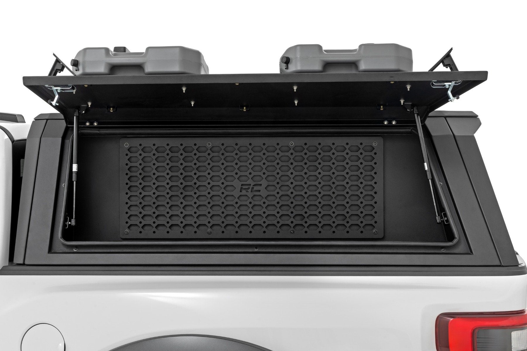 Rough Country Bed Cap Molle Panel Side Storage Bin | Drivers Side 734004