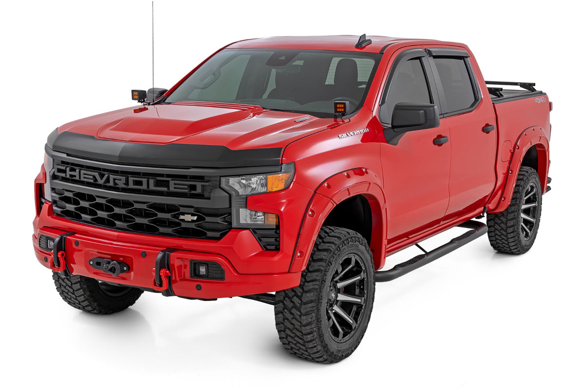Rough Country Nerf Steps | 3" Tube | Crew Cab | Chevy/GMC 1500/2500/3500HD 19-26 43002