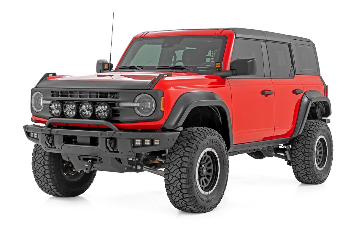 Rough Country Fender Flares | DR Avalanche | for Ford Bronco 4WD 21-26 O-F12124-DR