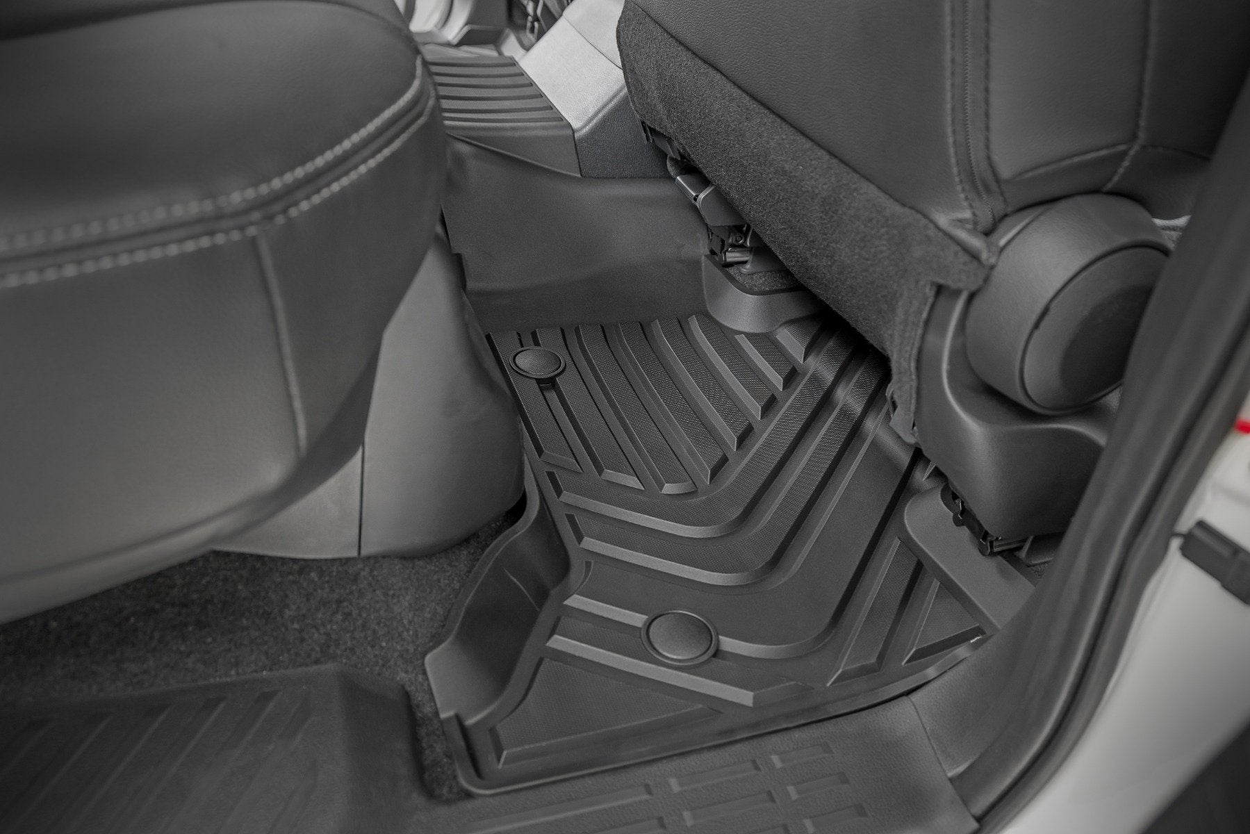 Rough Country Flex-Fit Floor Mats | FR & RR | for Toyota Landcruiser (2024-2025) FF-71618