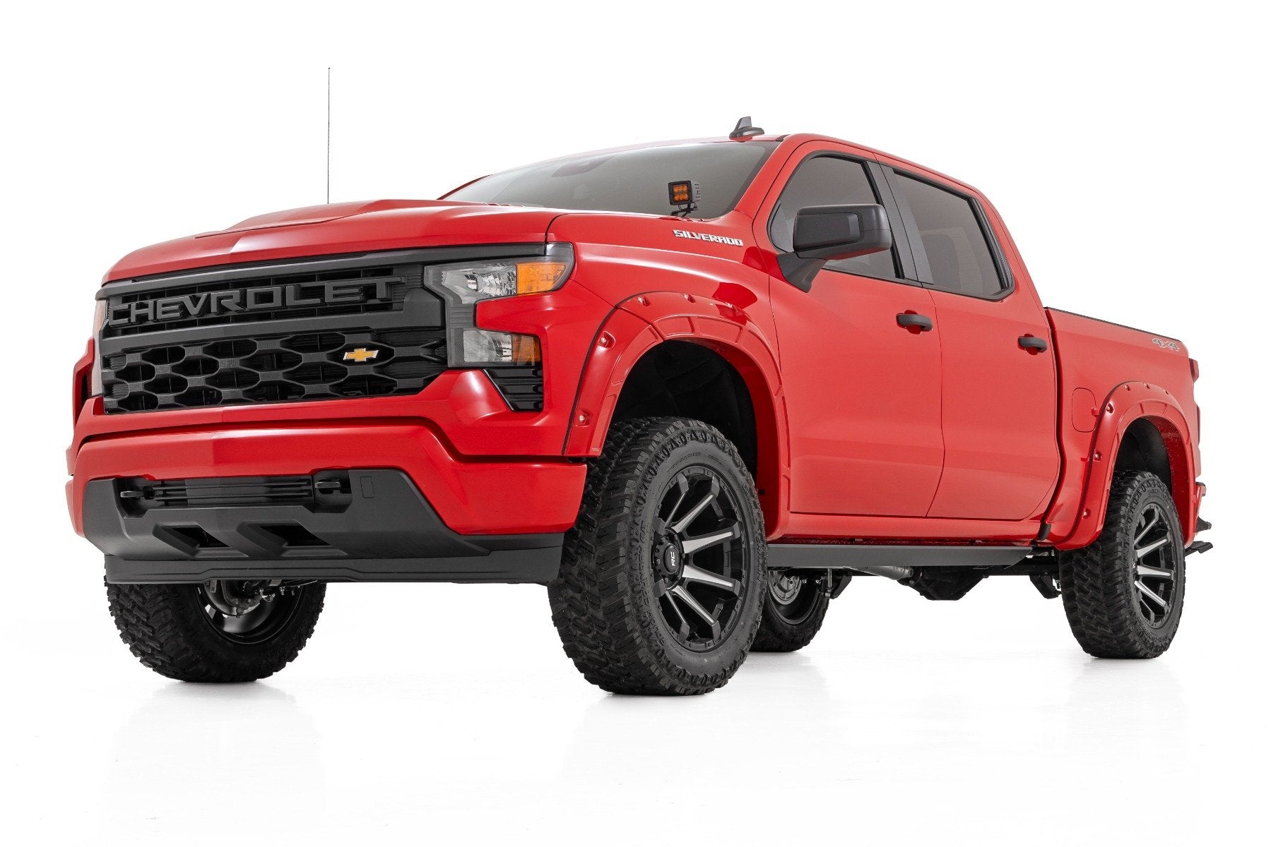 Rough Country Pwr Running Boards HT-Series CrewCab Chevy/GMC Pickups 19-26 ESR51920