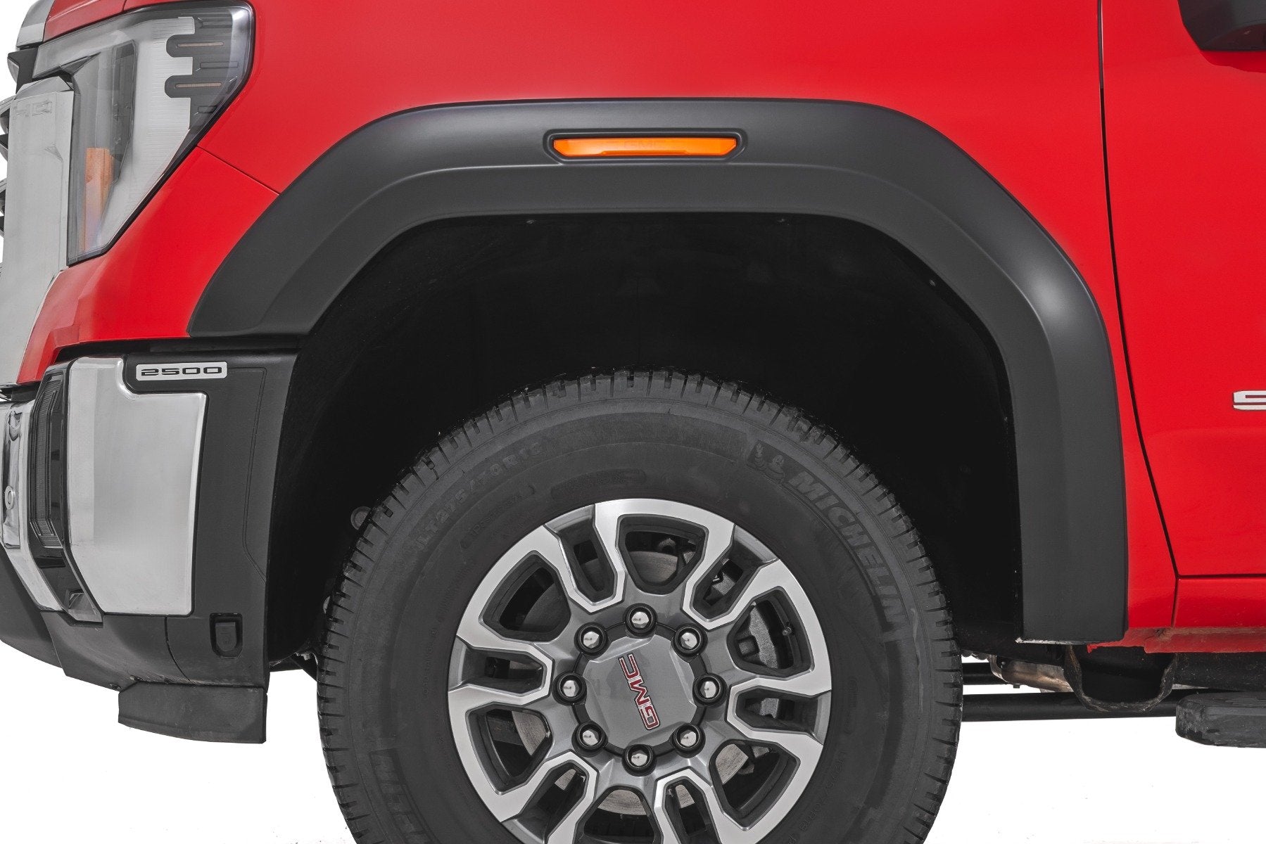 Rough Country Fender Flares | Sport | GCI Carbon Black | GMC 2500HD/3500HD 20-25 S-G11912-GCI