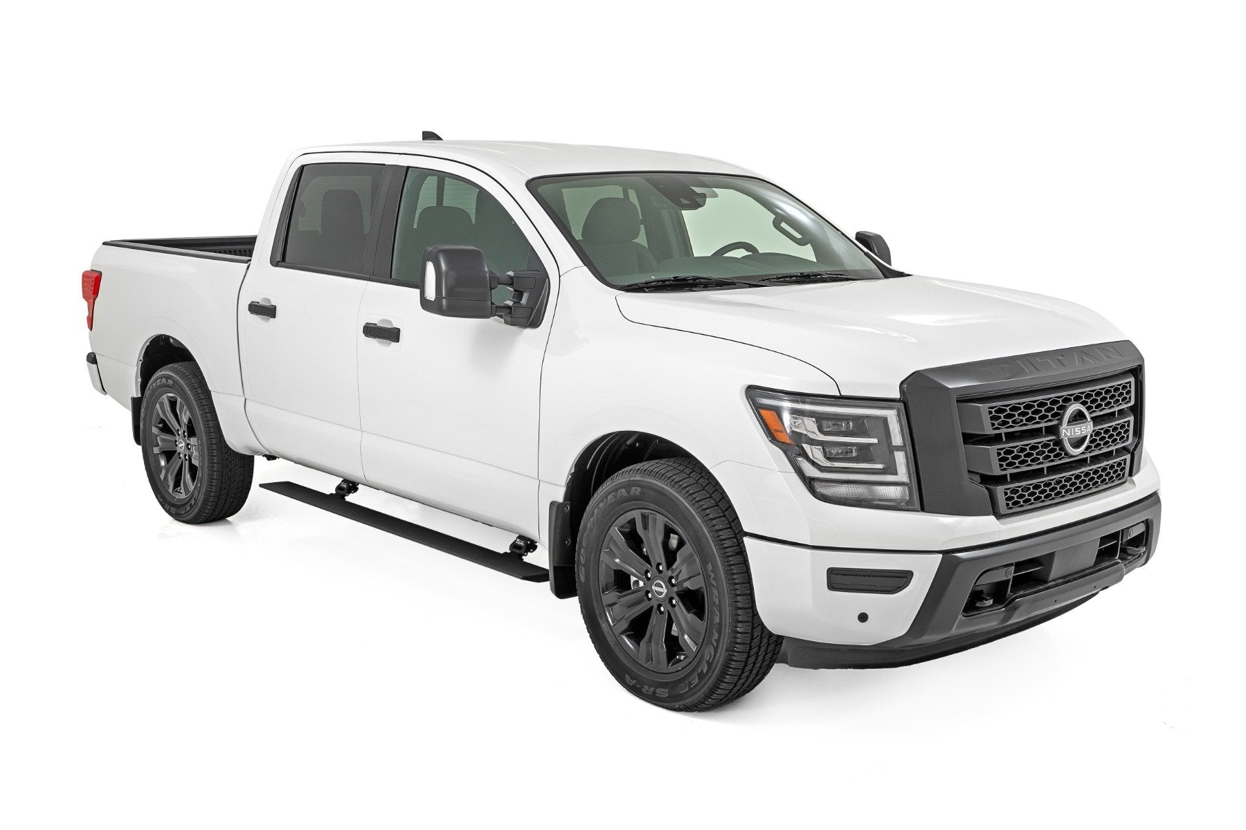 Rough Country Power Running Boards Dual Motor Nissan Titan 17-23 PSR055110
