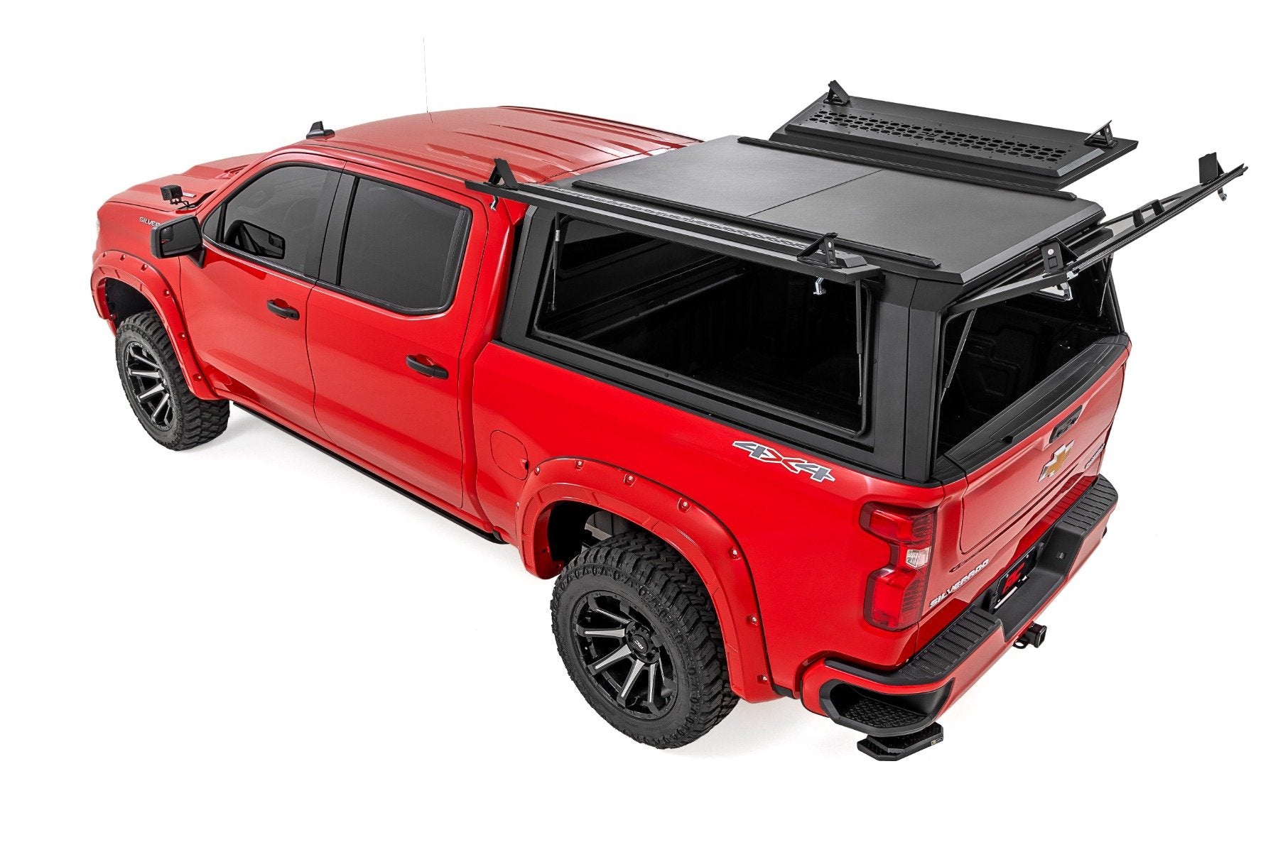 Rough Country Truck Bed Cap | Modular | 5'10" Bed | Chevy/GMC Sierra 1500 (19-26)/Silverado 1500 (19-26)