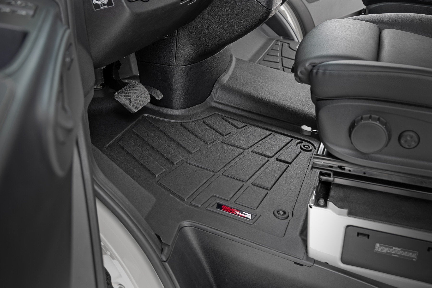 Rough Country Sure-Fit Floor Mats | Front | for Mercedes-Benz Sprinter Van 19-25 SM91901