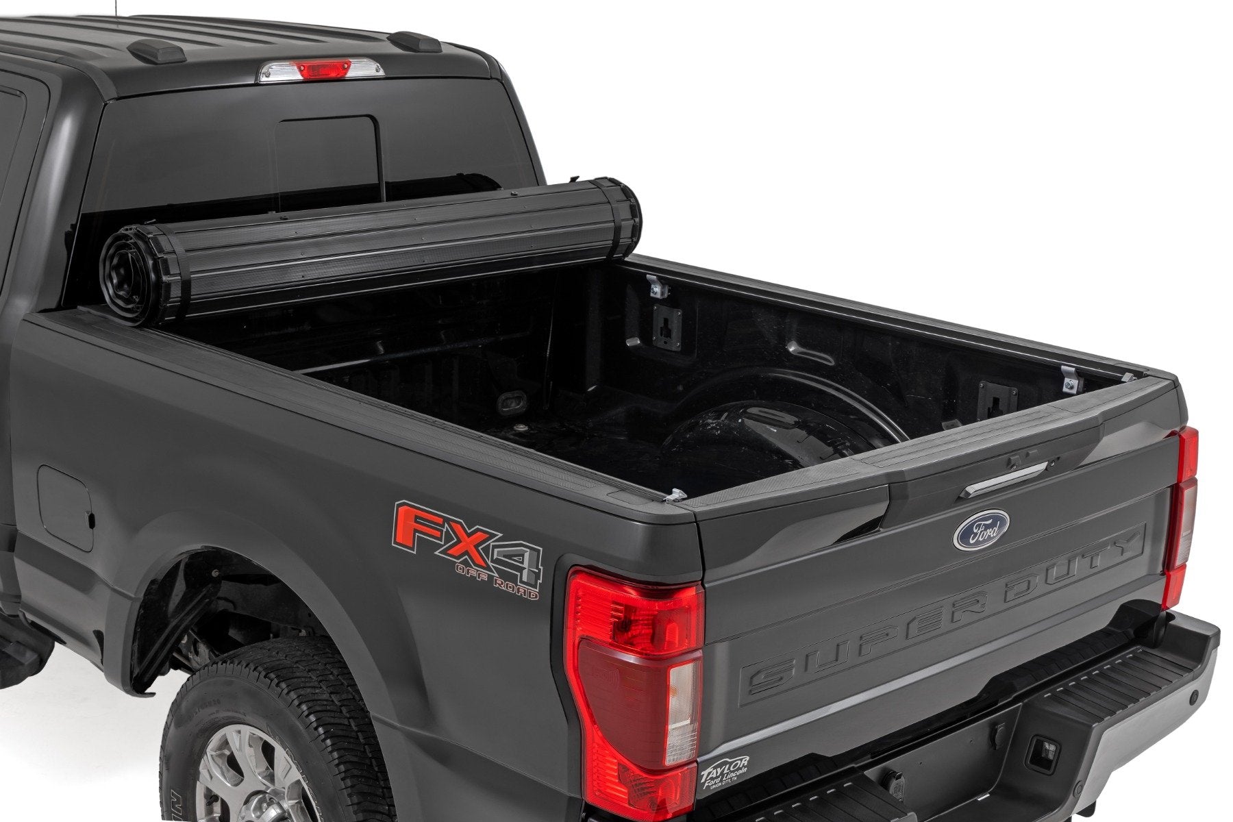 Rough Country Hard Roll Up Cover 6'10" Bed | for Ford F250/F350 SuperDuty 17-24 50517650