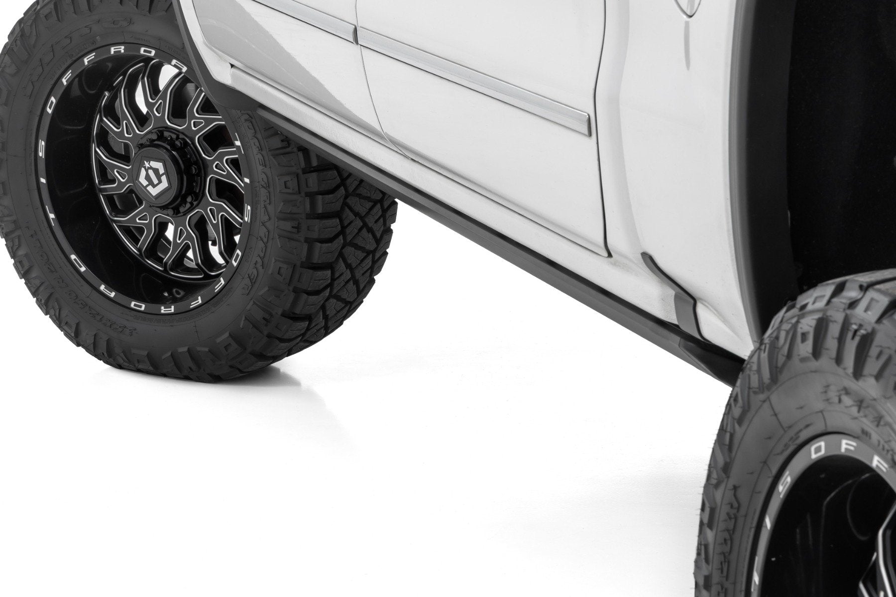 Rough Country Power Running Boards HT-Series Crew Cab Chevy/GMC 1500/2500/3500HD ESR51518