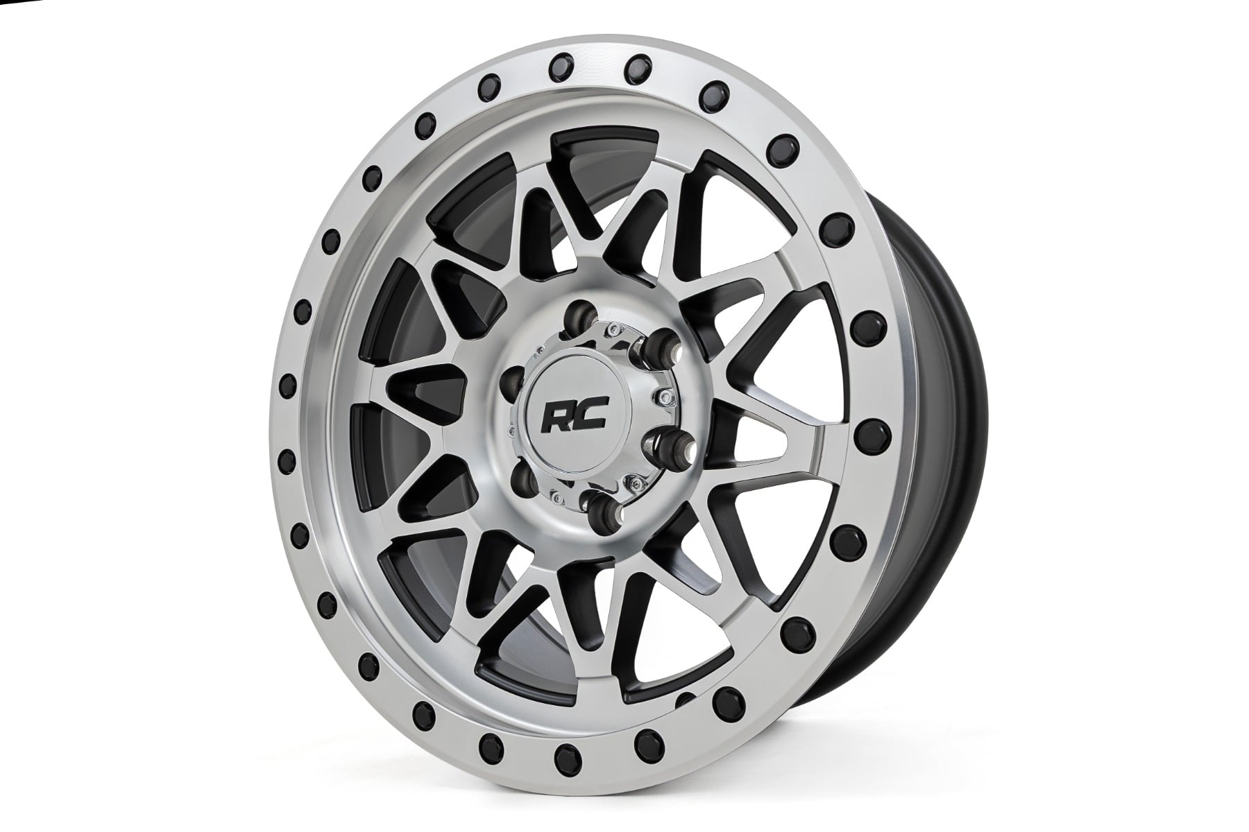 Rough Country 78 Series Wheel Simulated Beadlock Full Machine 17x8.5 6x5.5 +0mm 78170912C