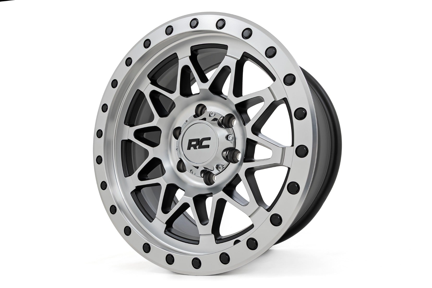 Rough Country 78 Series Wheel Simulated Beadlock Full Machine 17x8.5 | 5x5 | 0mm 78170918C
