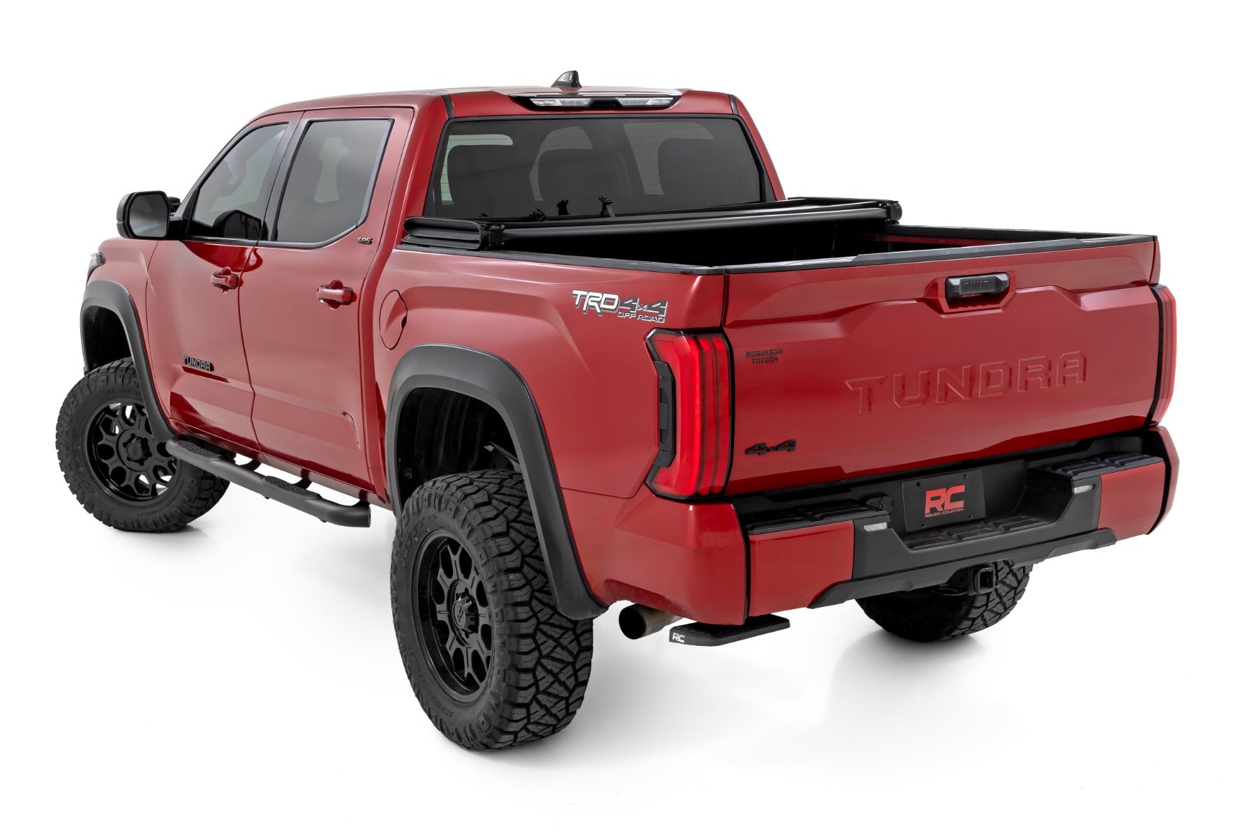 Rough Country Nerf Steps 3" Tube CrewMax for Toyota Tundra 2022-2026 43000