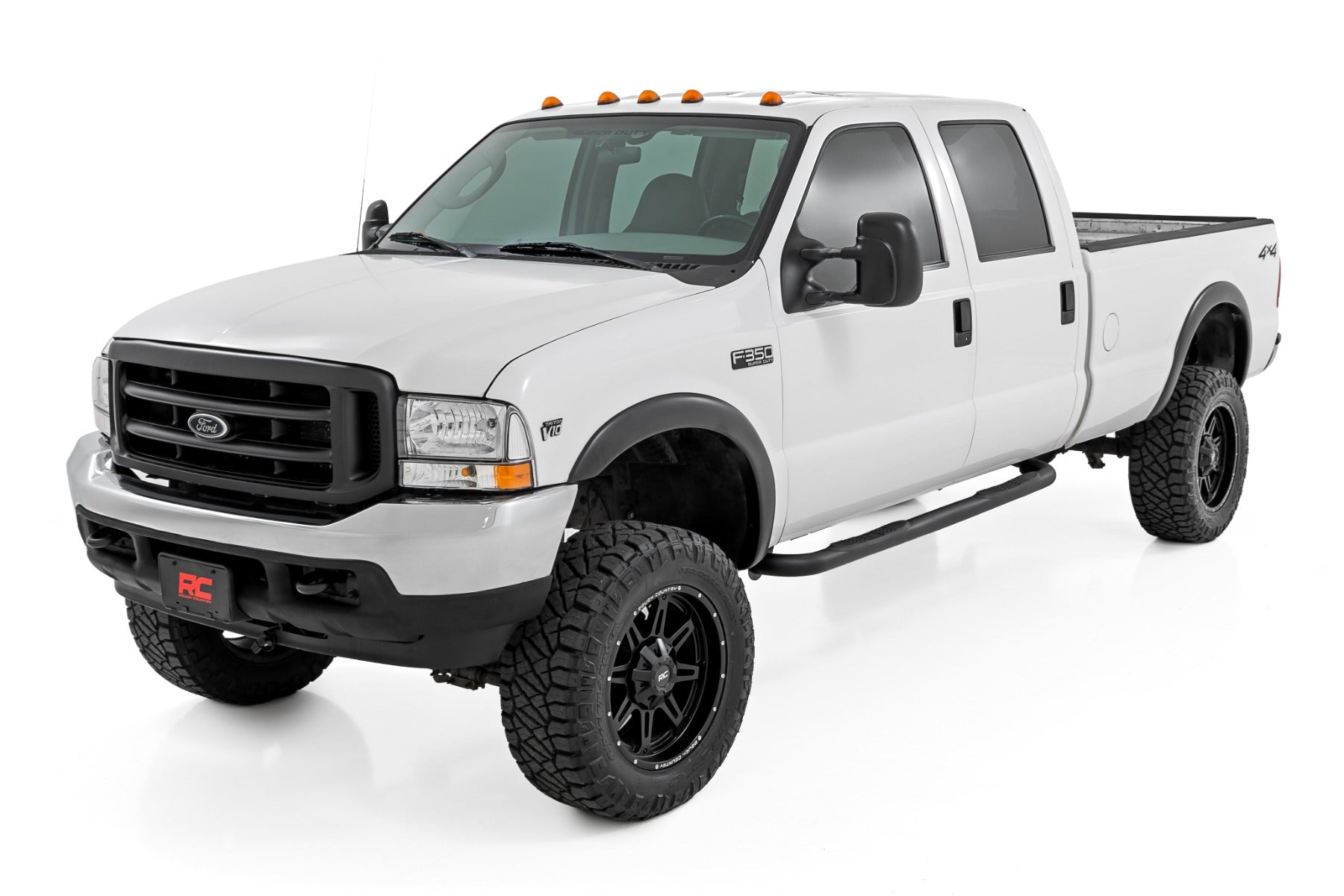 Rough Country Nerf Steps 3" Tube Crew Cab for Ford F250/F350 Super Duty 99-16 43009
