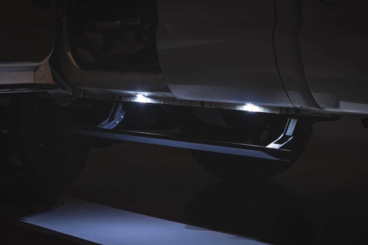 Rough Country HT-Series Power Running Boards Crew Cab for Ford F250/F350 99-16 ESR091710