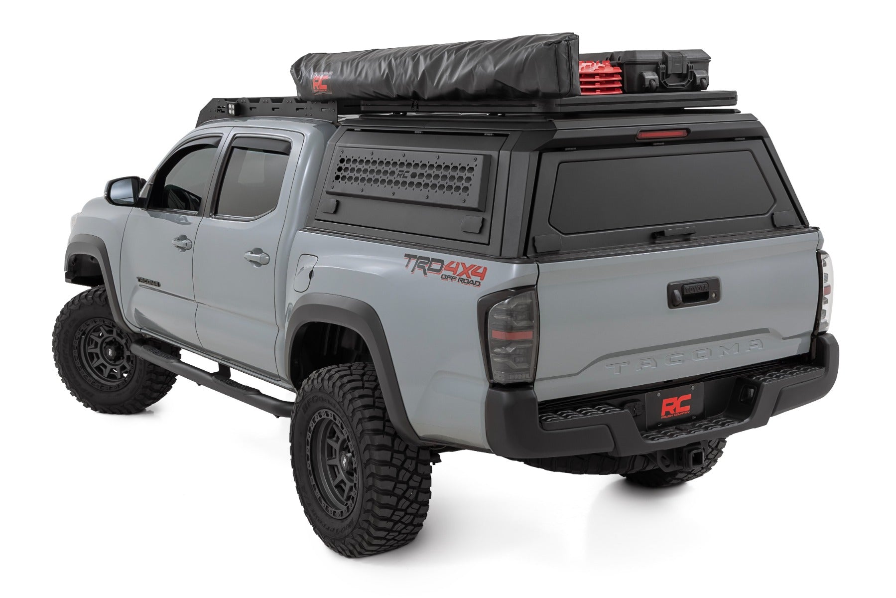 Rough Country Nerf Steps | 3" Tube | Double Cab | for Toyota Tacoma (2005-2023) 43003