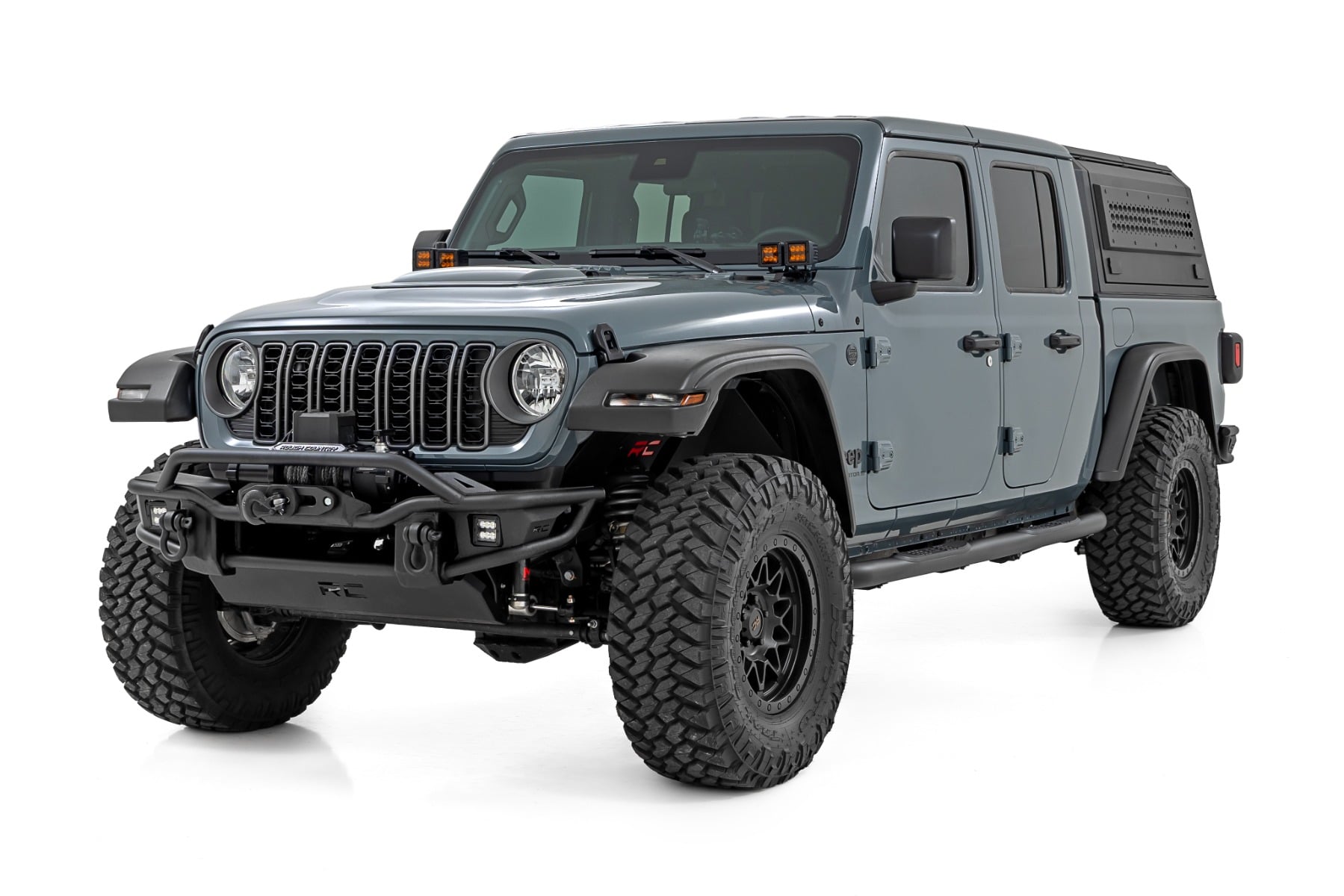 Rough Country Nerf Steps | 3" Tube | for Jeep Gladiator JT 4WD (2020-2026) 43005
