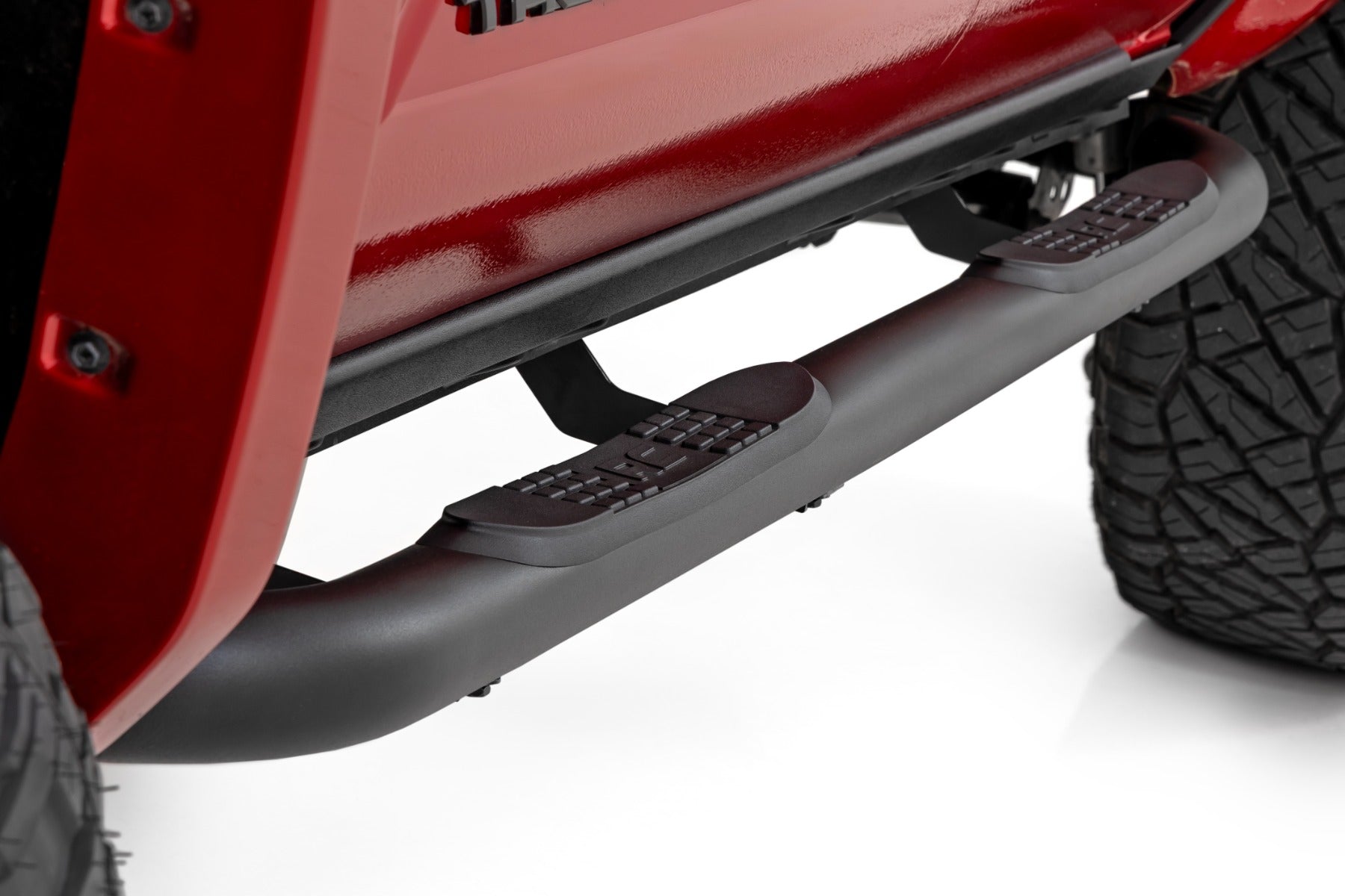 Rough Country Nerf Steps | 3" Tube | Double Cab | for Toyota Tacoma 2024-2026 43001