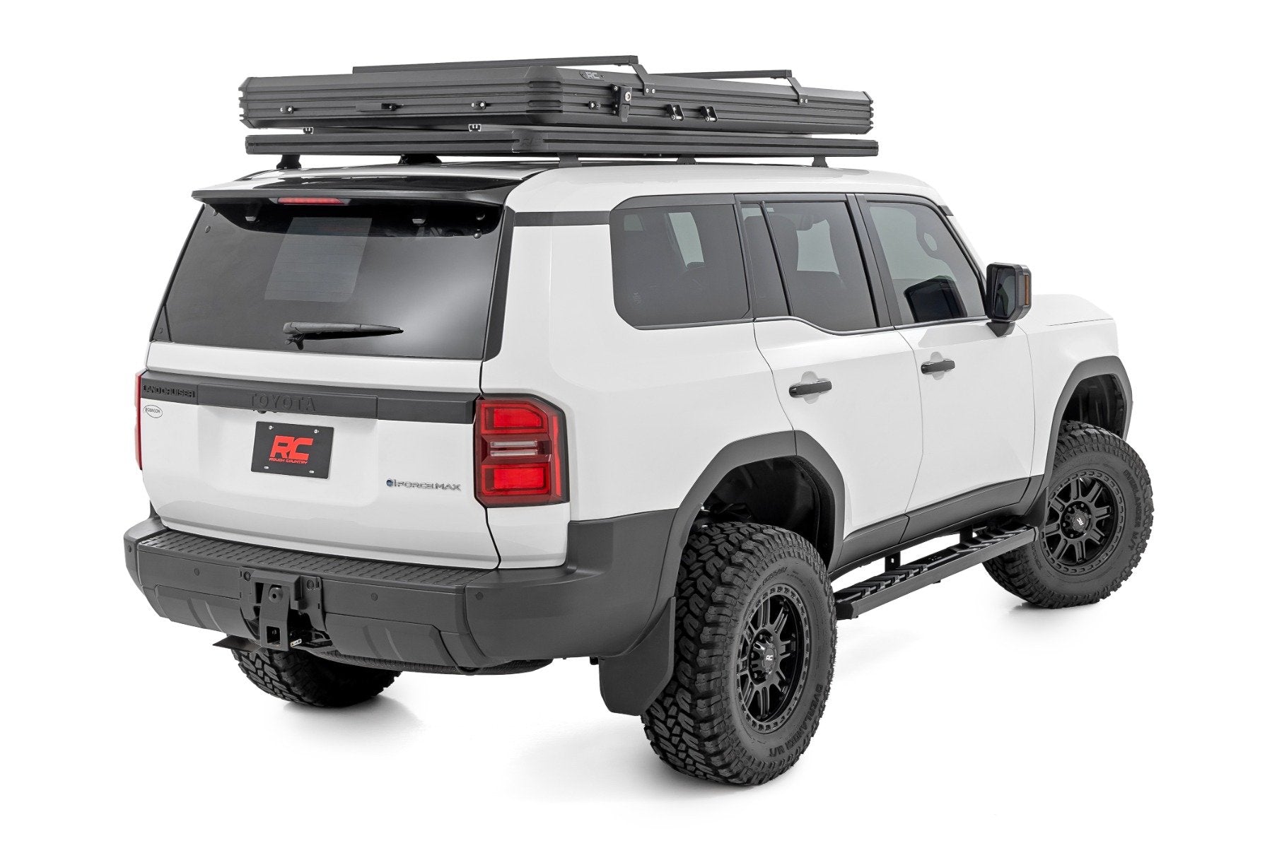 Rough Country BA2 Running Boards | Side Step Bars | for Toyota Land Cruiser 4WD (2024-2025)