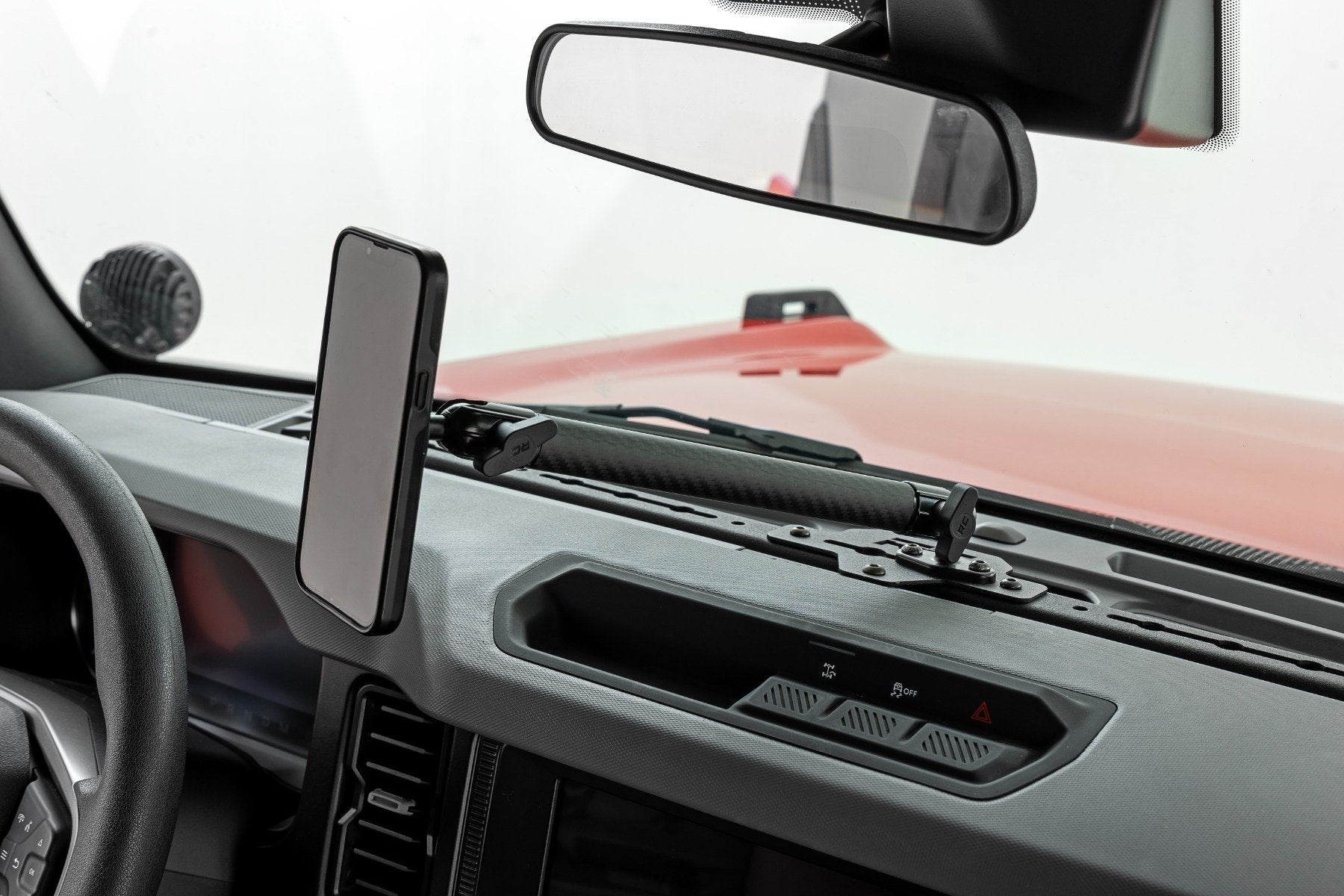 Rough Country Dash Mount | 8" Mag Safe Mount | for Ford Bronco 4WD (2021-2025)