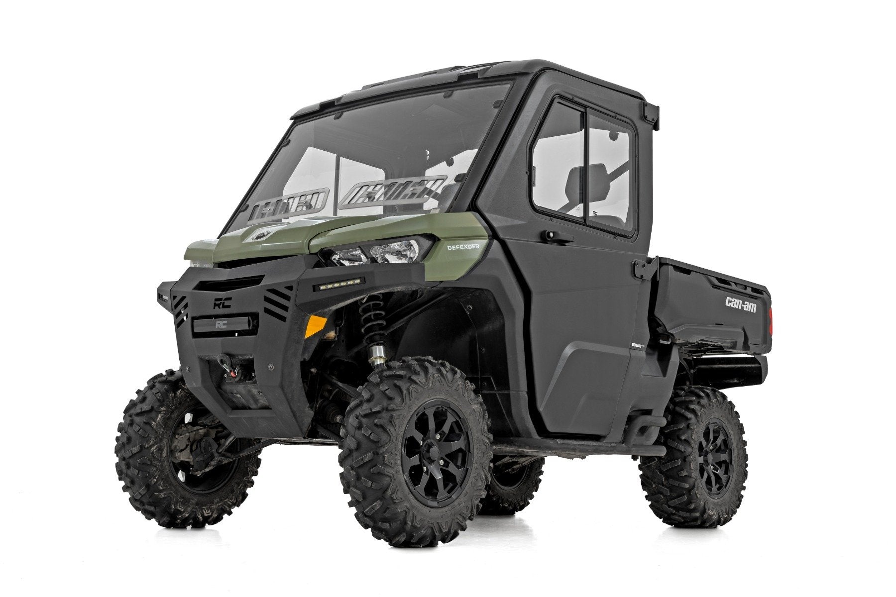Rough Country UTV Side Doors For Can-Am Defender 2 Seat HD 5/HD 7/HD 8/HD 9/HD 97100